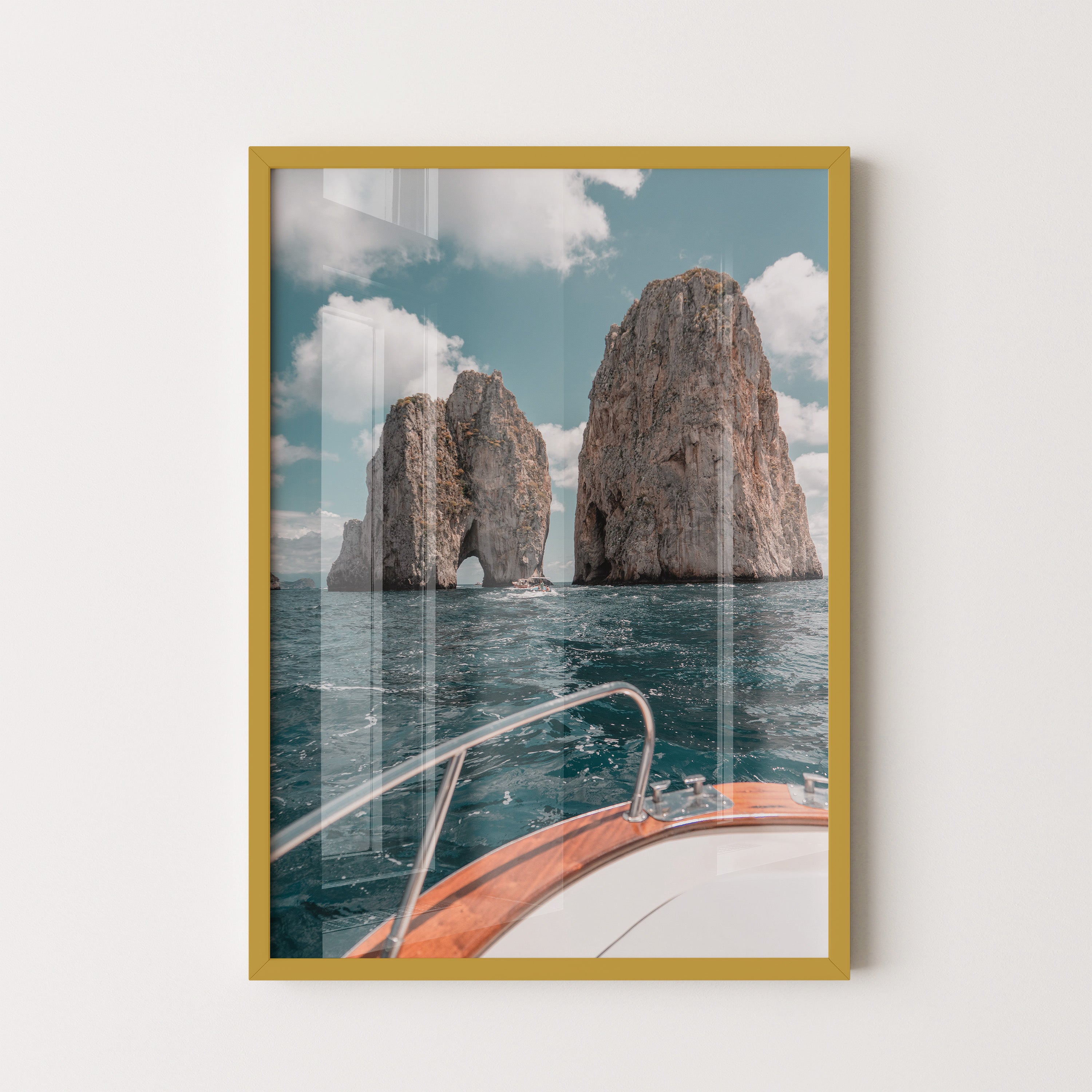 Sailing to Capri