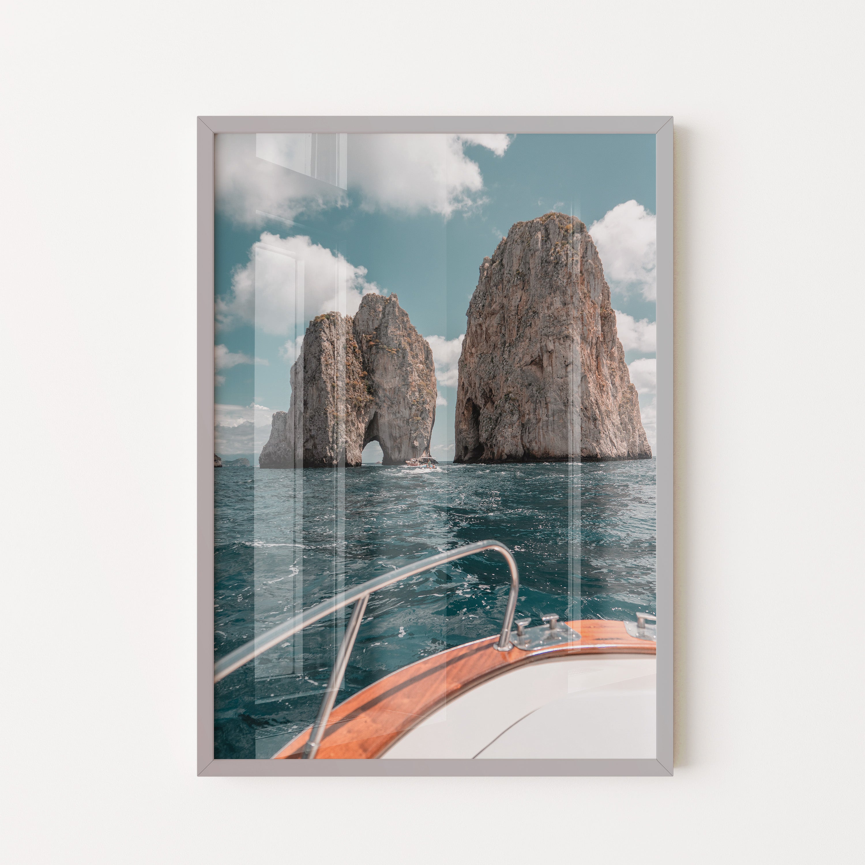 Sailing to Capri