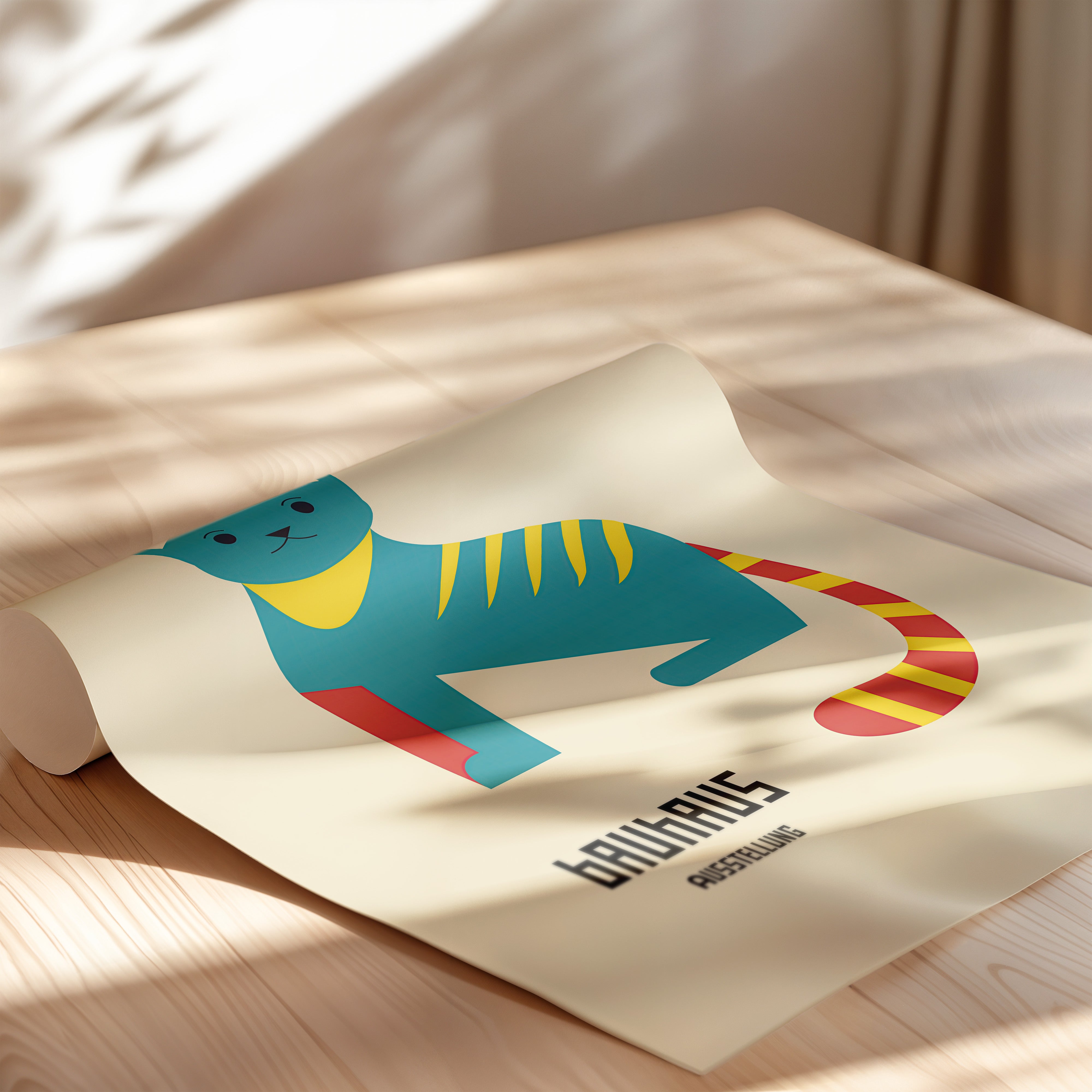Bauhaus Cat – 1923