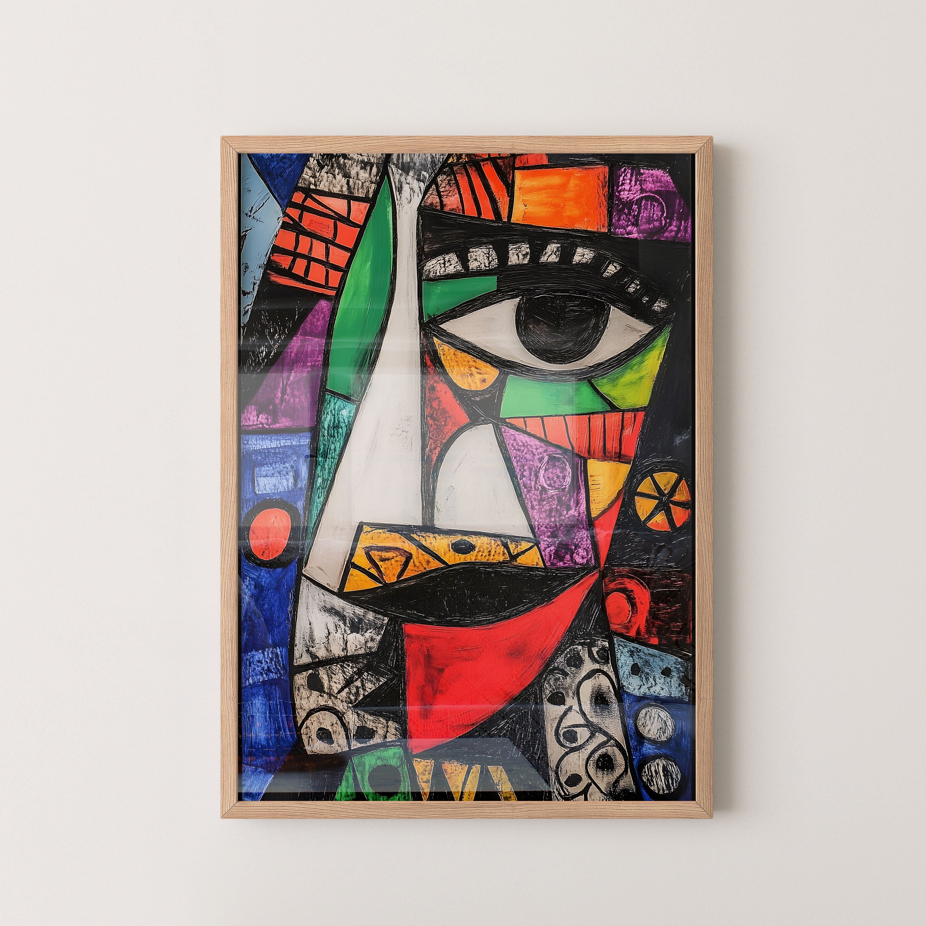 Cubist Spectrum Portrait