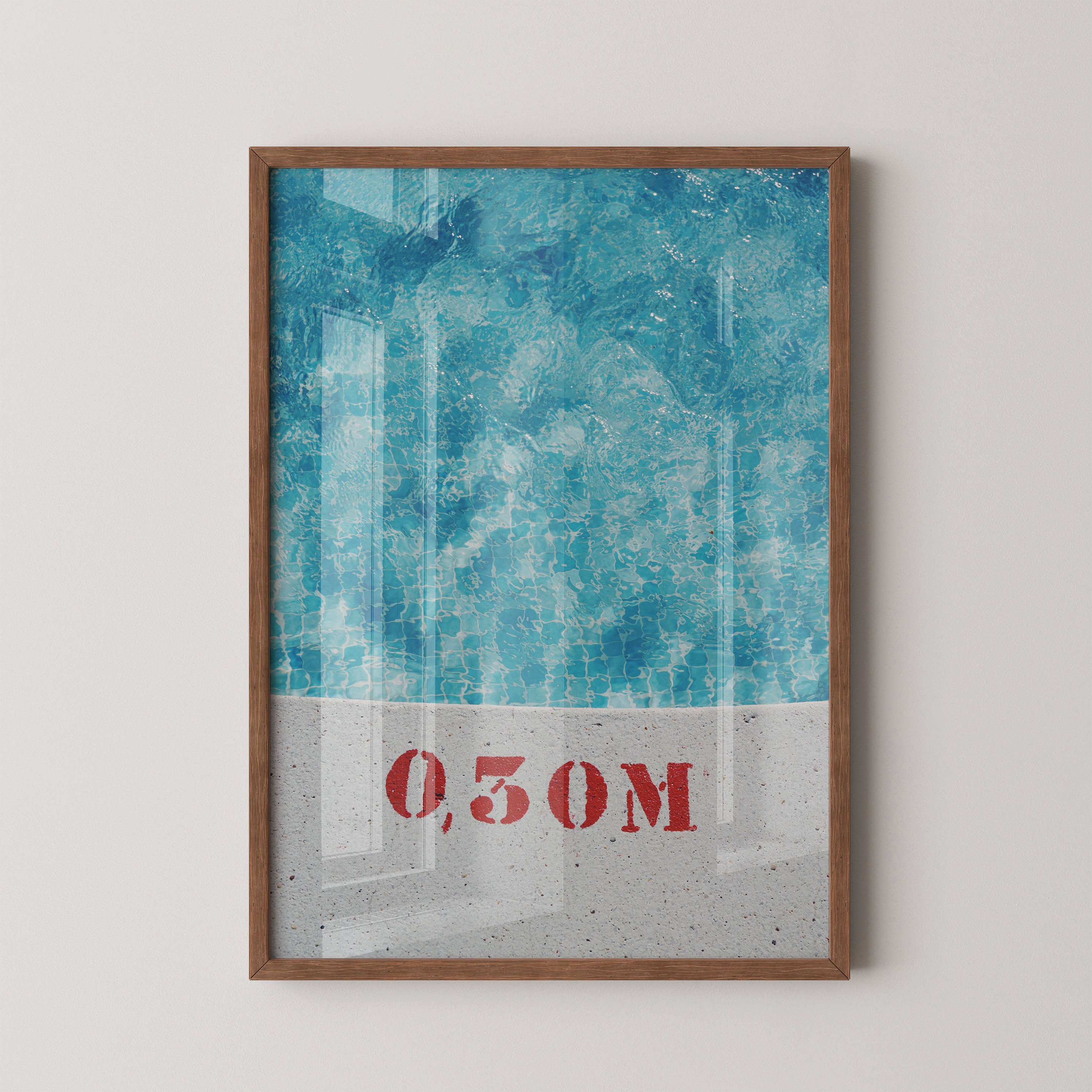 0.50M — Poolside Depth Marker
