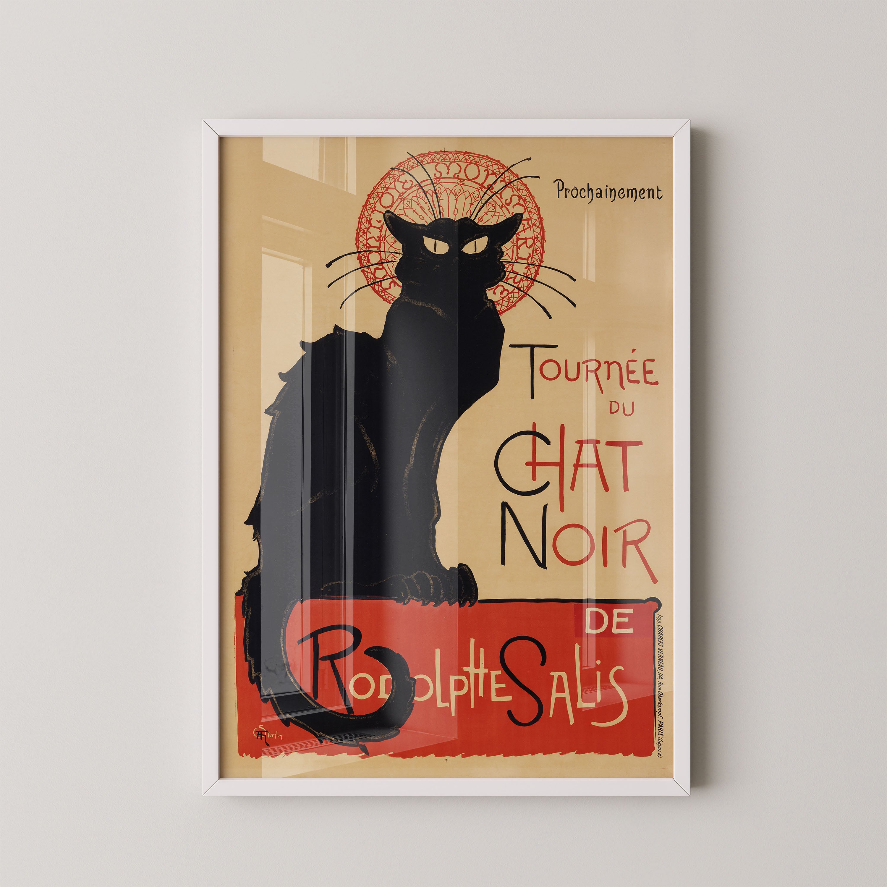 Théophile Steinlen — Le Chat No Borderir