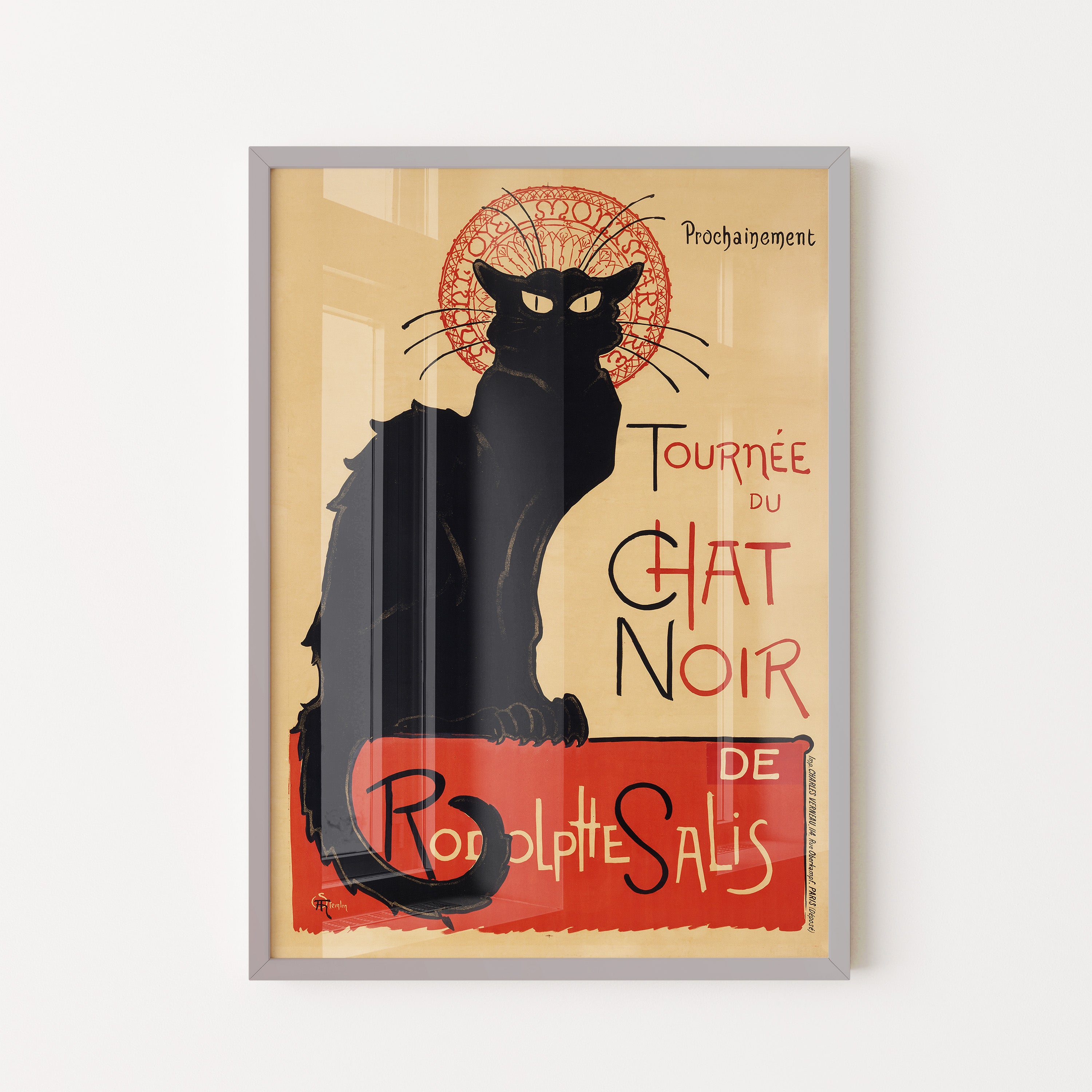 Théophile Steinlen — Le Chat No Borderir