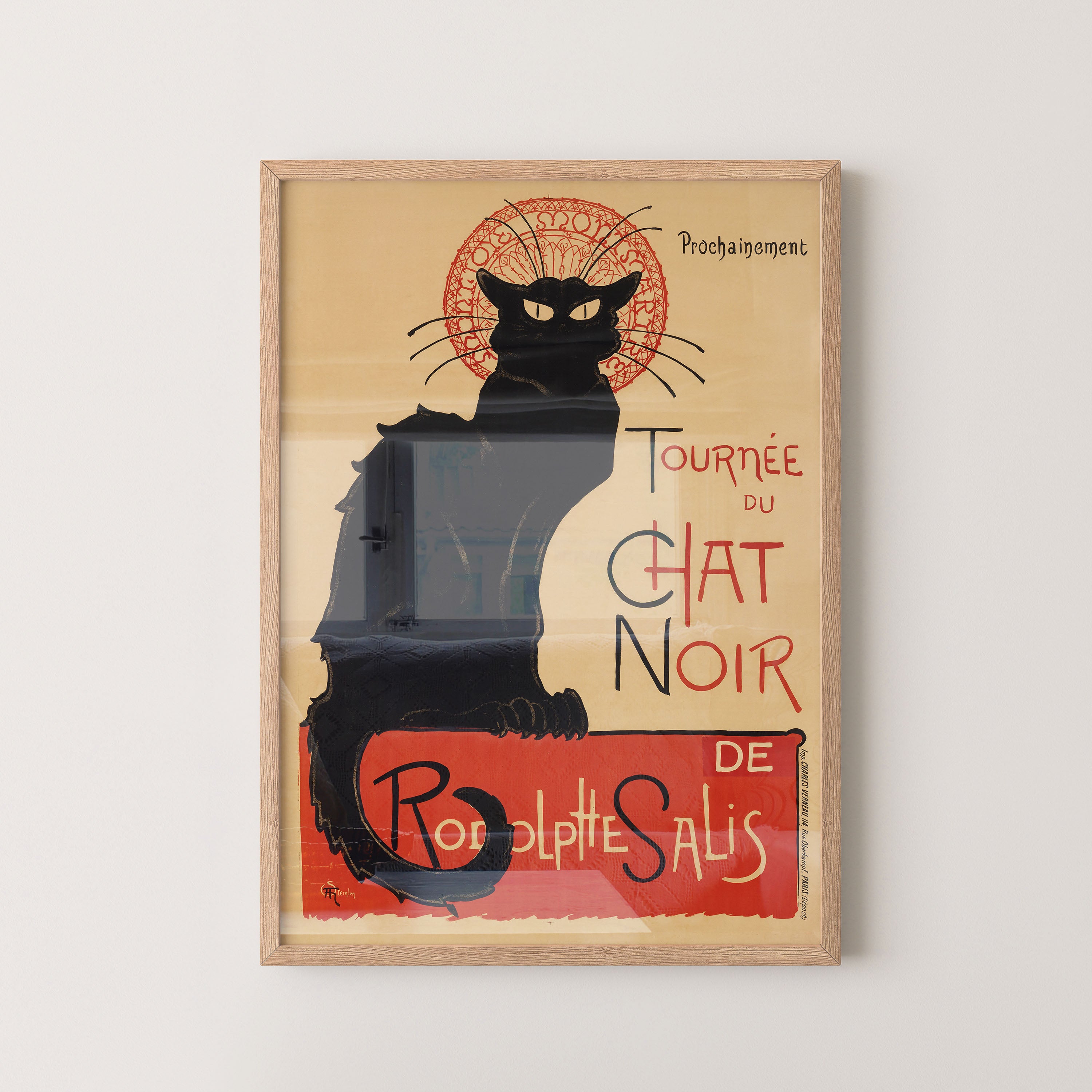 Théophile Steinlen — Le Chat No Borderir
