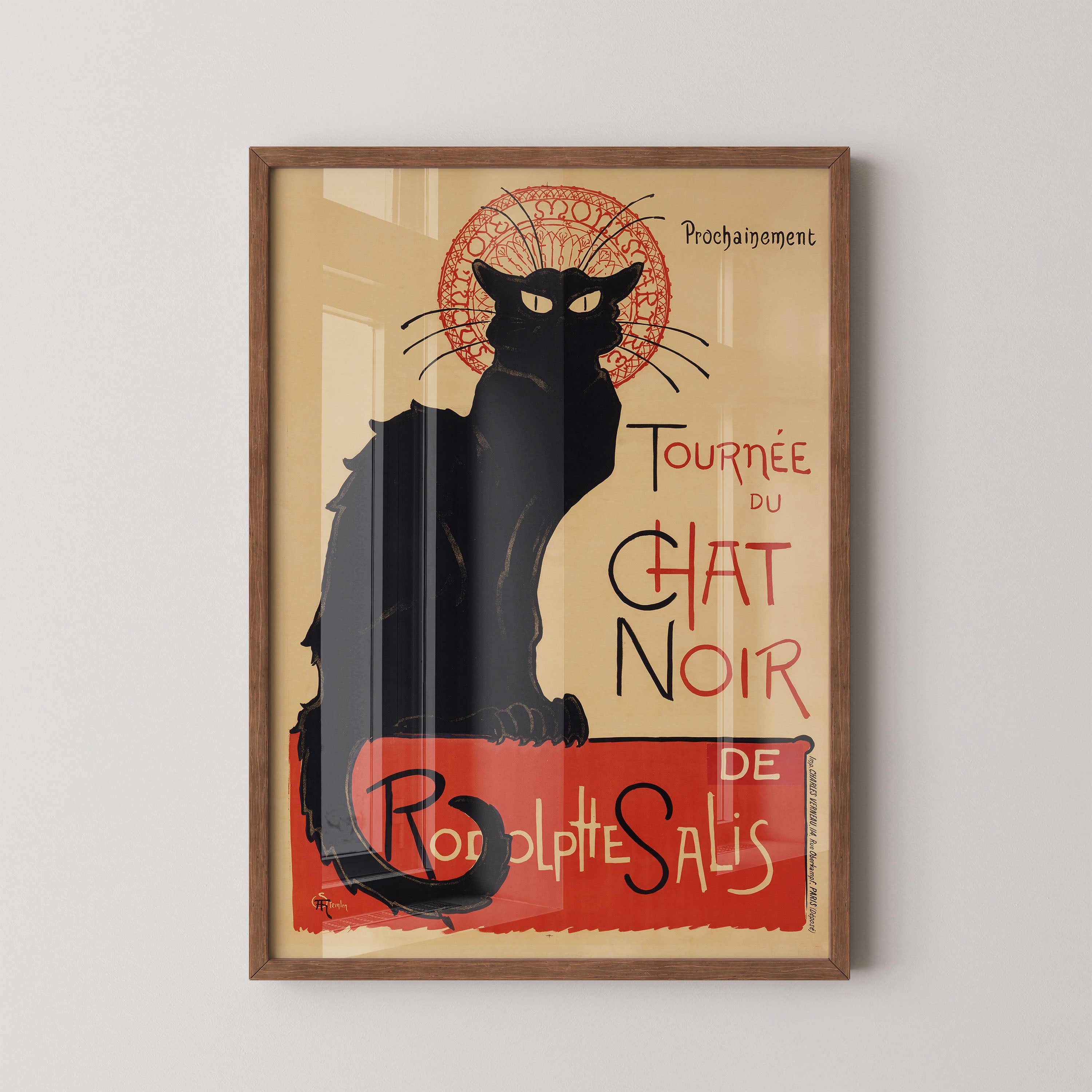 Théophile Steinlen — Le Chat No Borderir