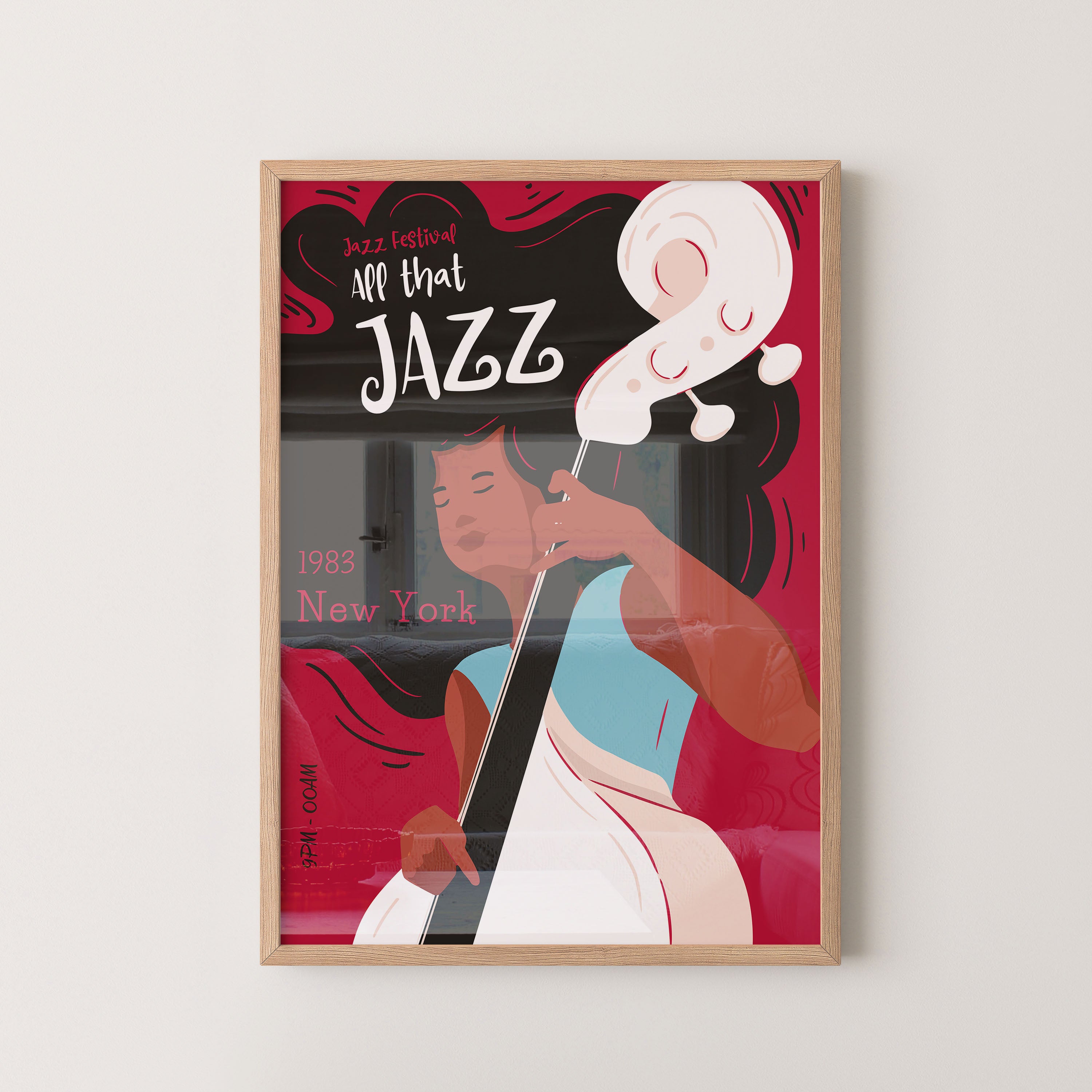 All That Jazz — New York Festival Poster