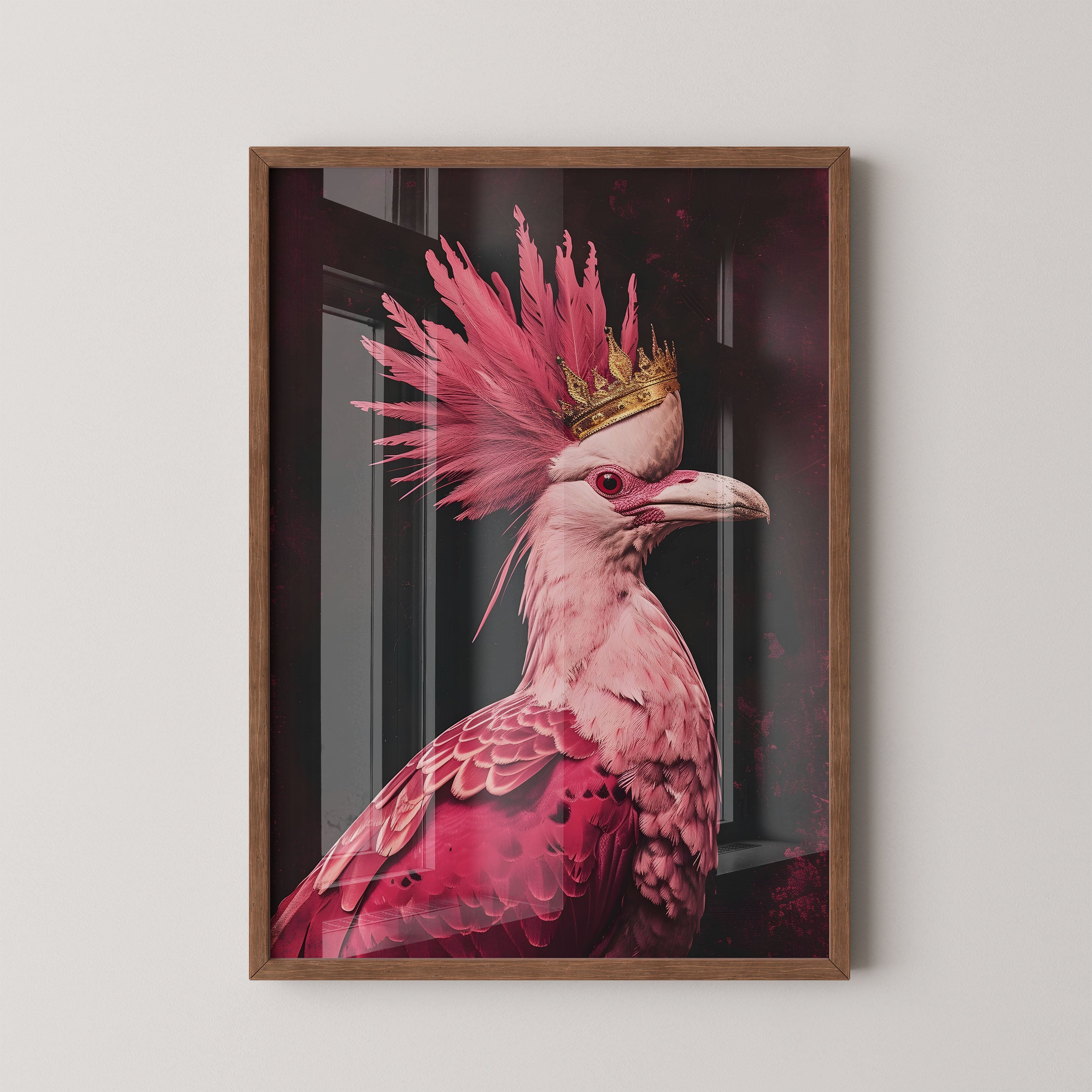 Regal Crimson Bird