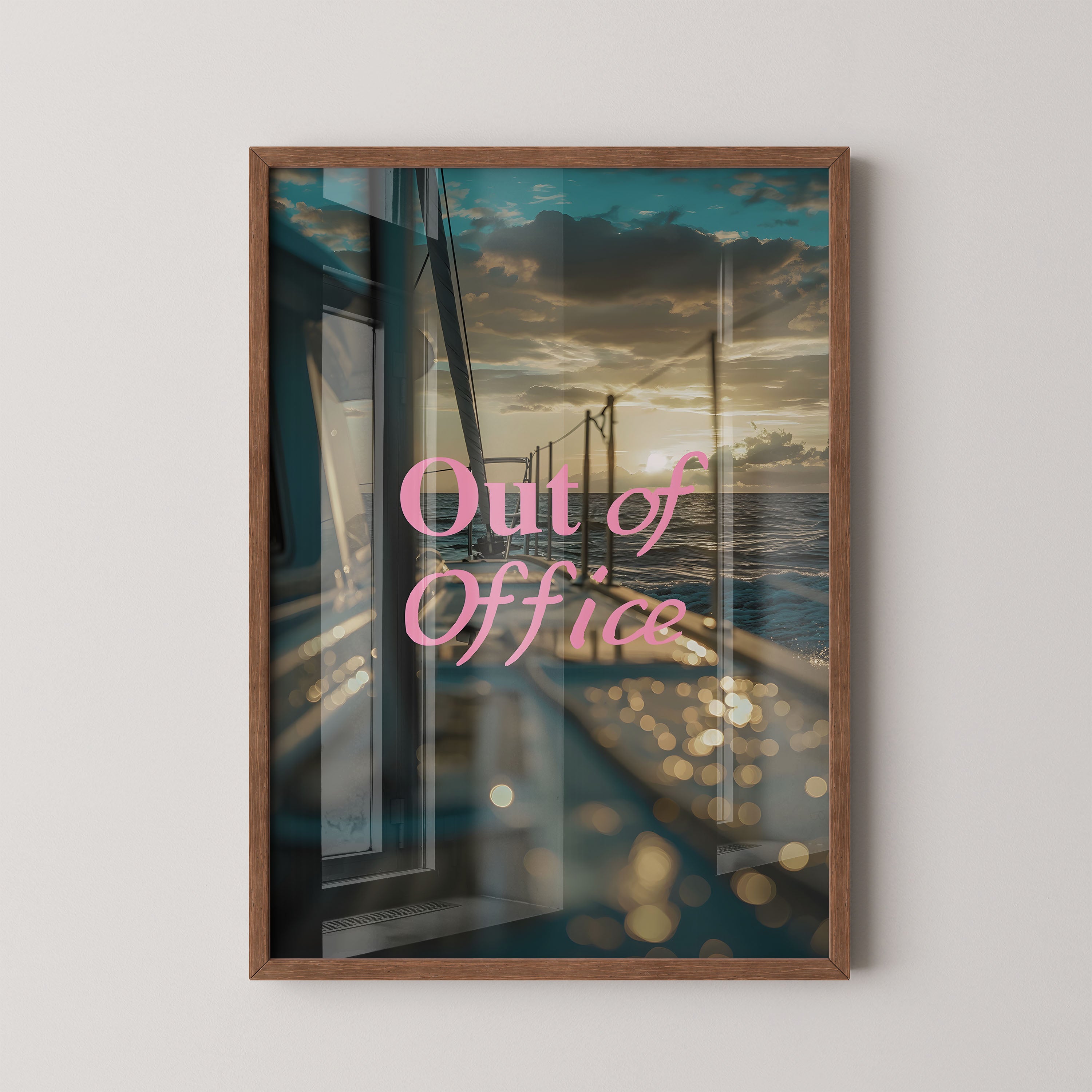 Out Of Office – Sunset Escape Art