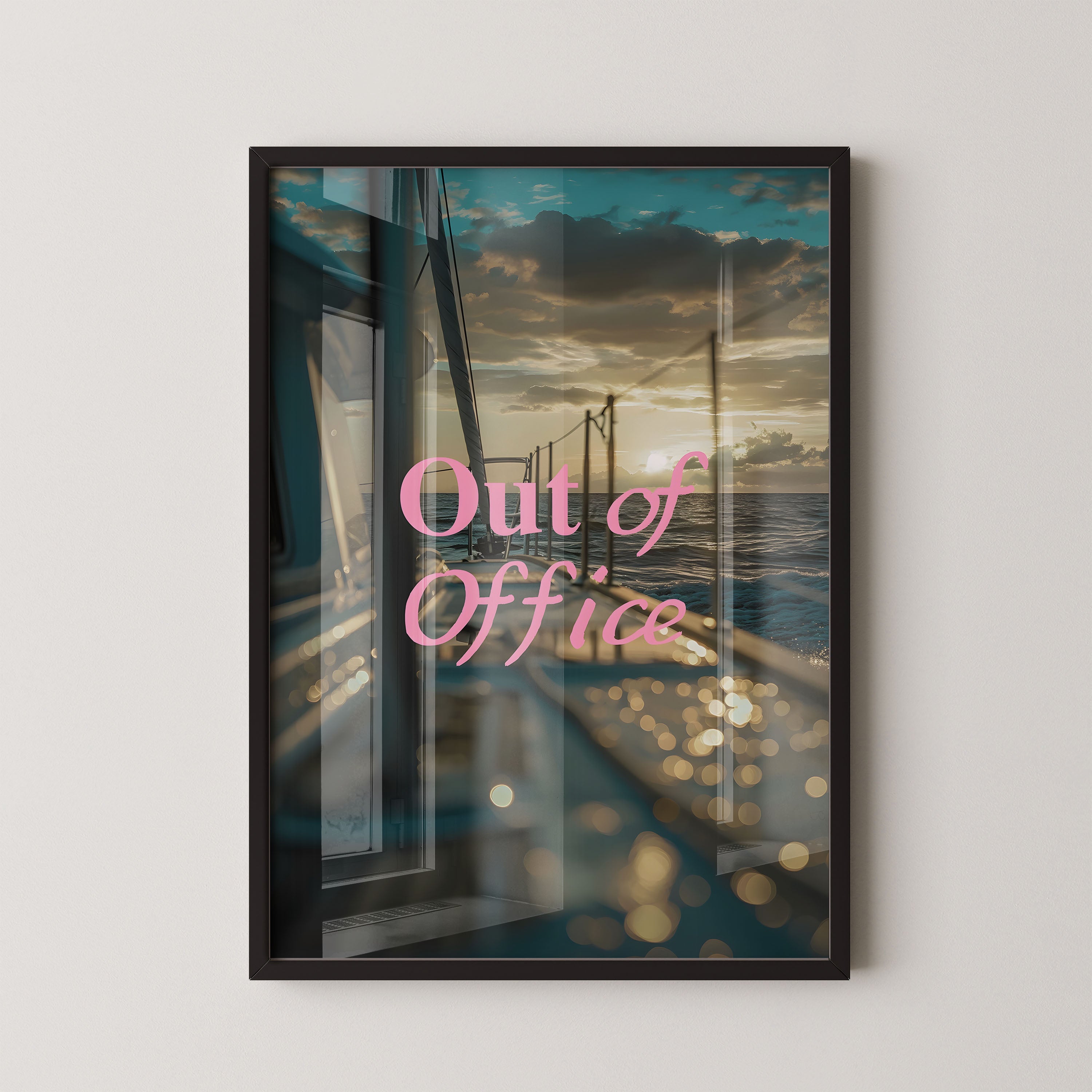 Out Of Office – Sunset Escape Art