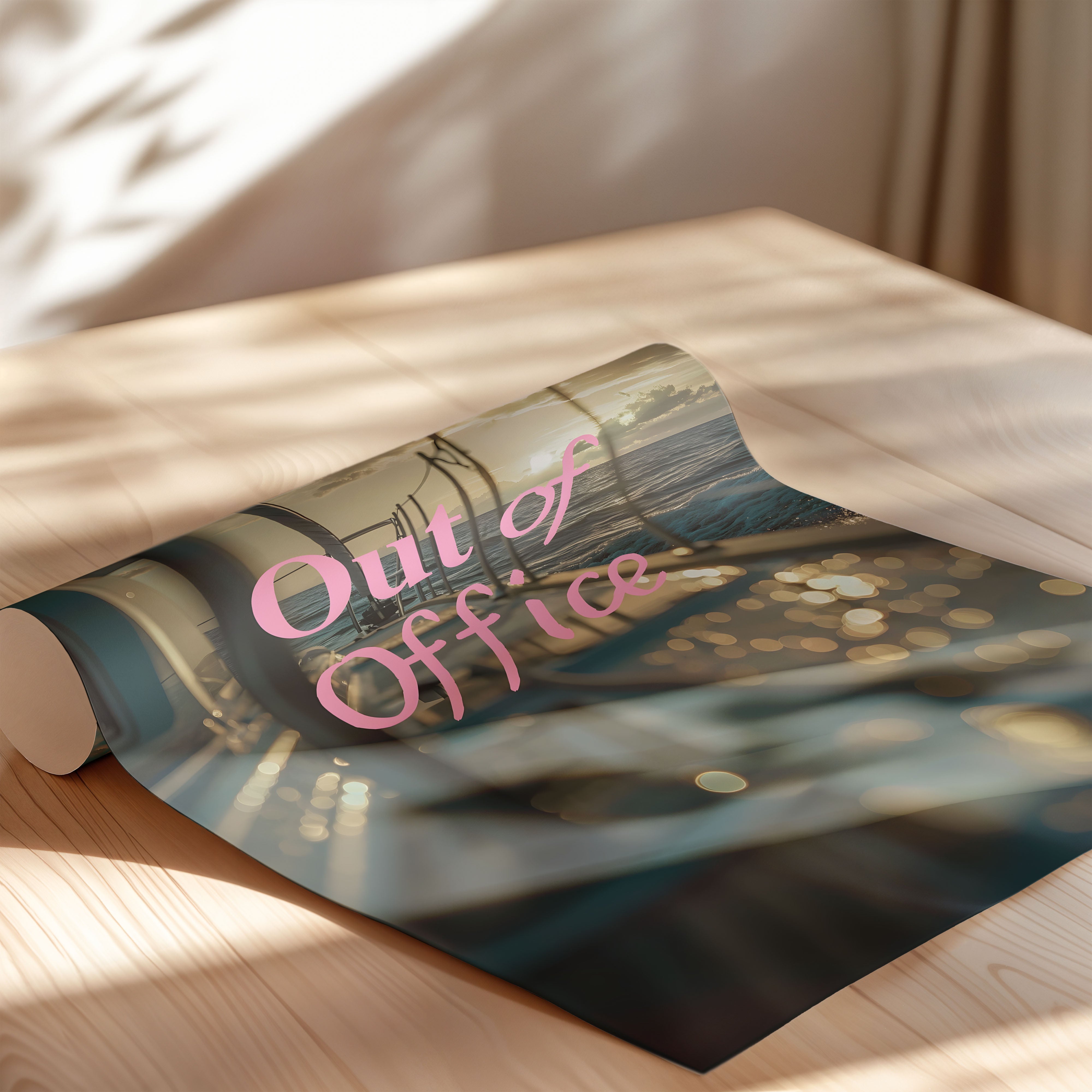 Out Of Office – Sunset Escape Art