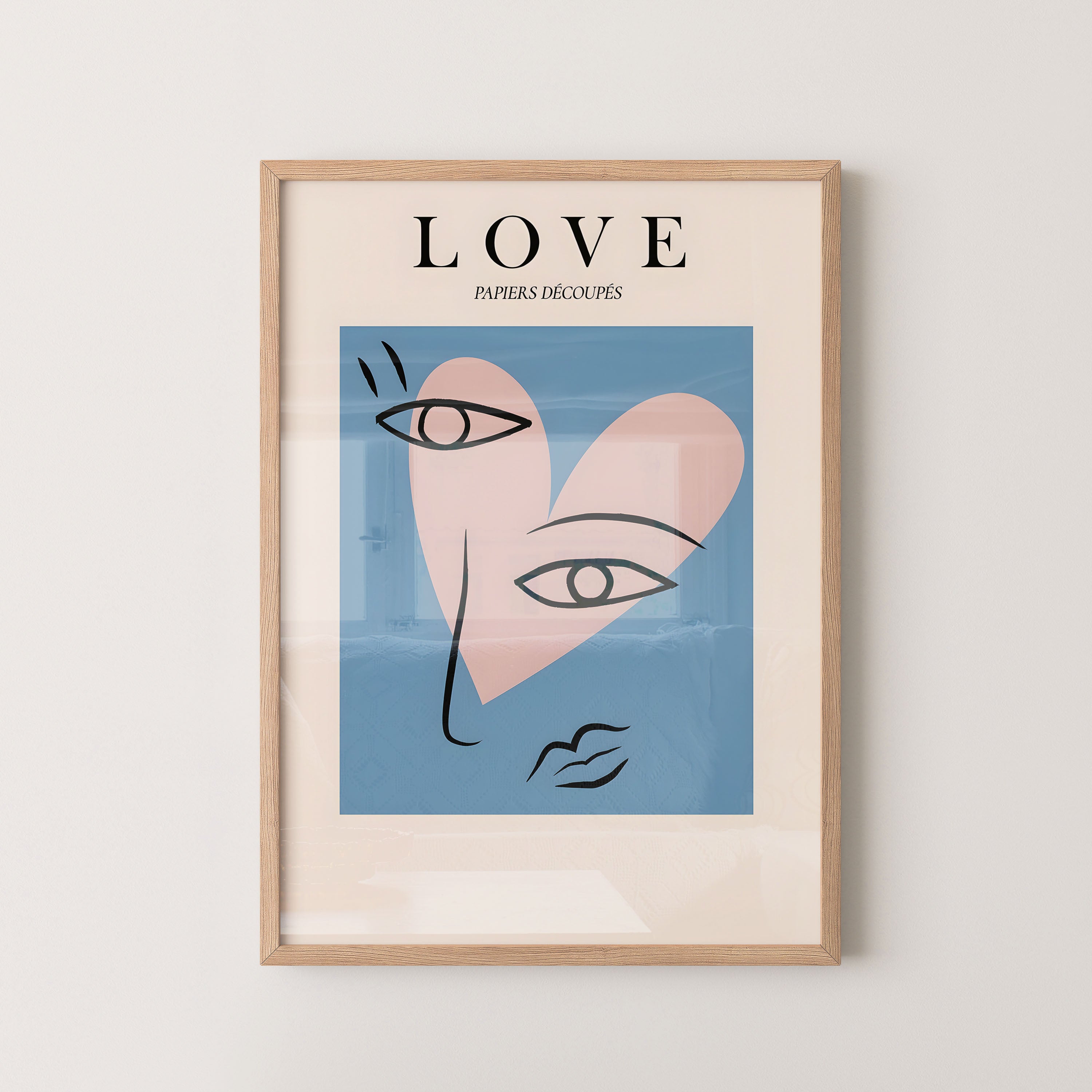Love Minimal Faces – Abstract Line Art