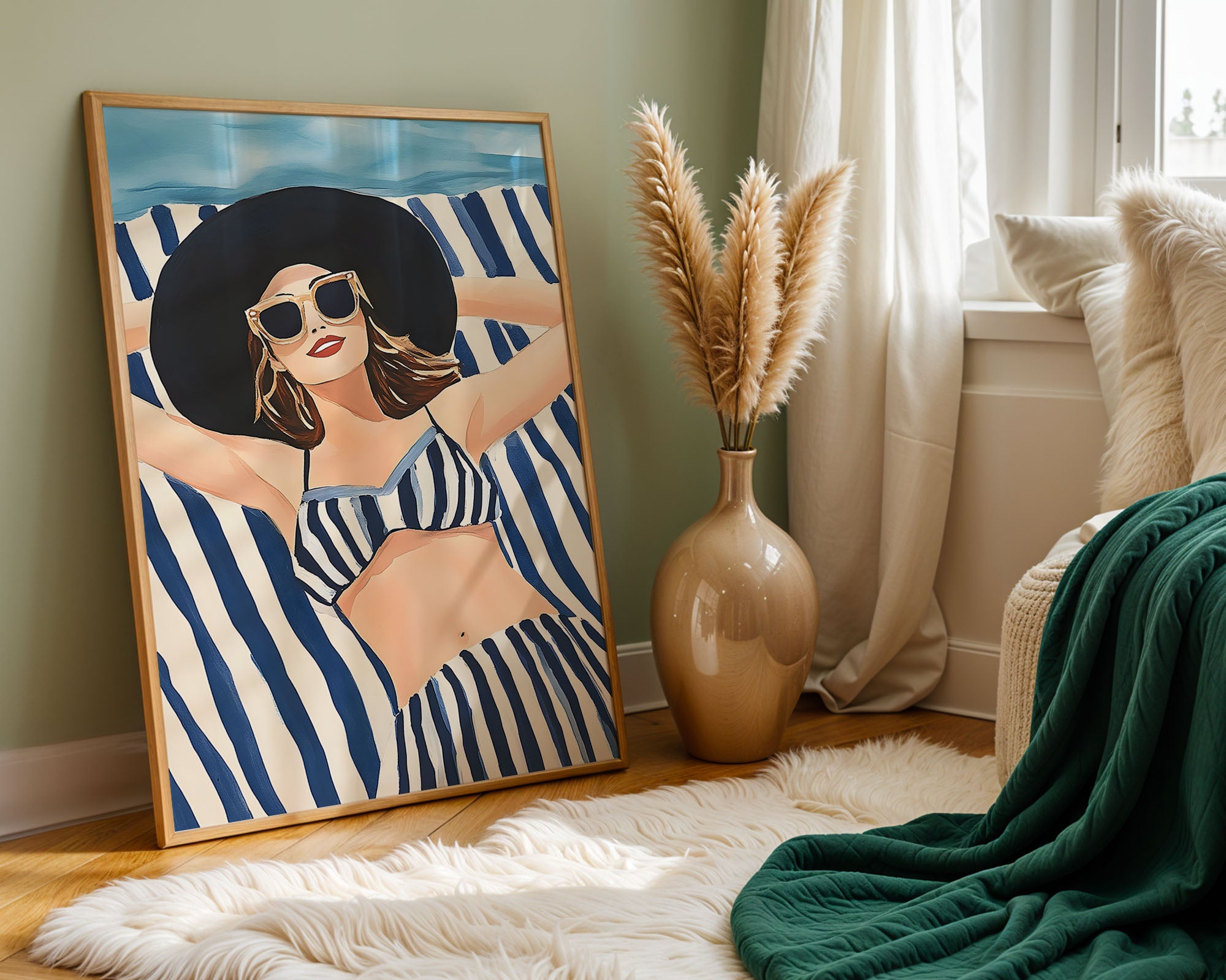 Seaside Striped Escape