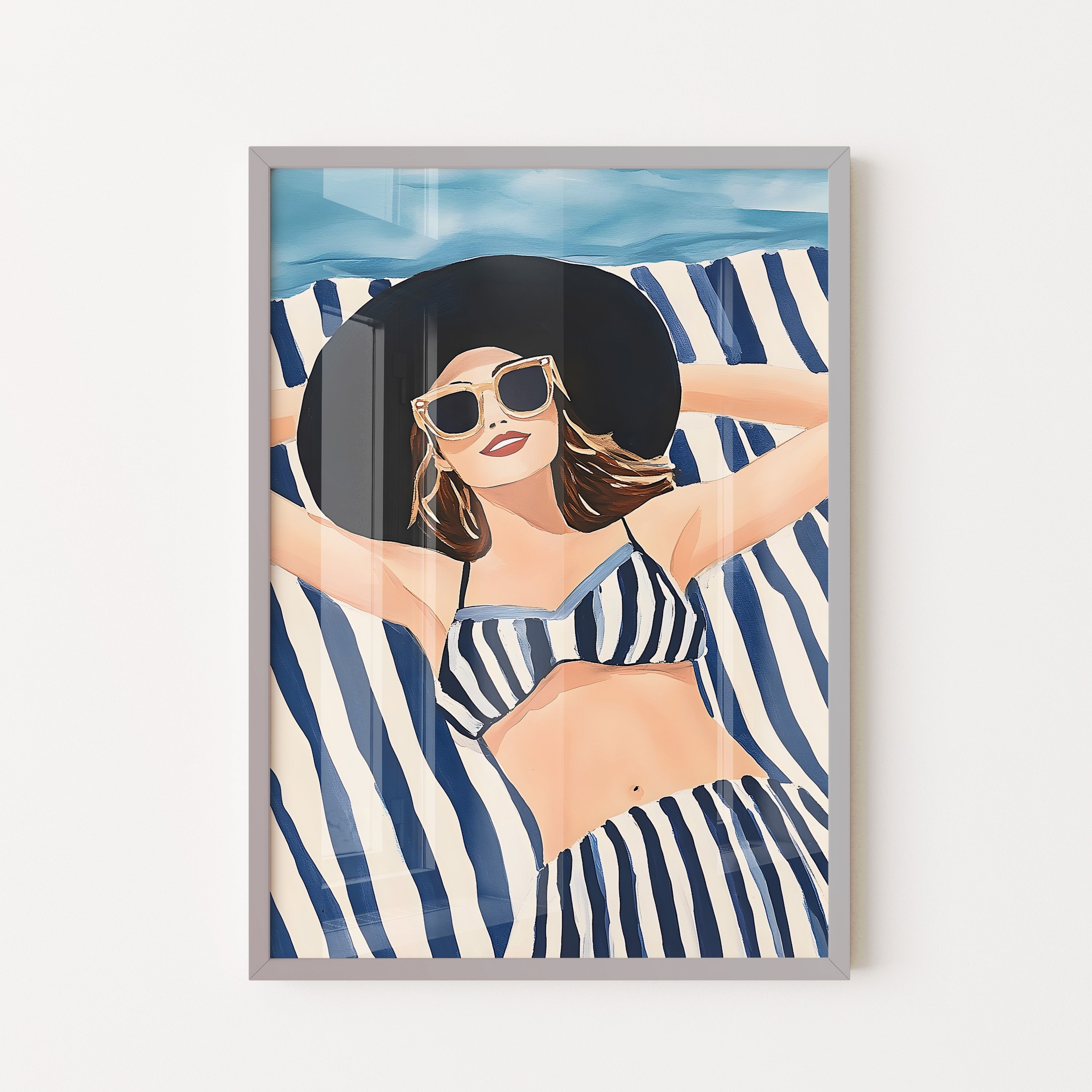 Seaside Striped Escape