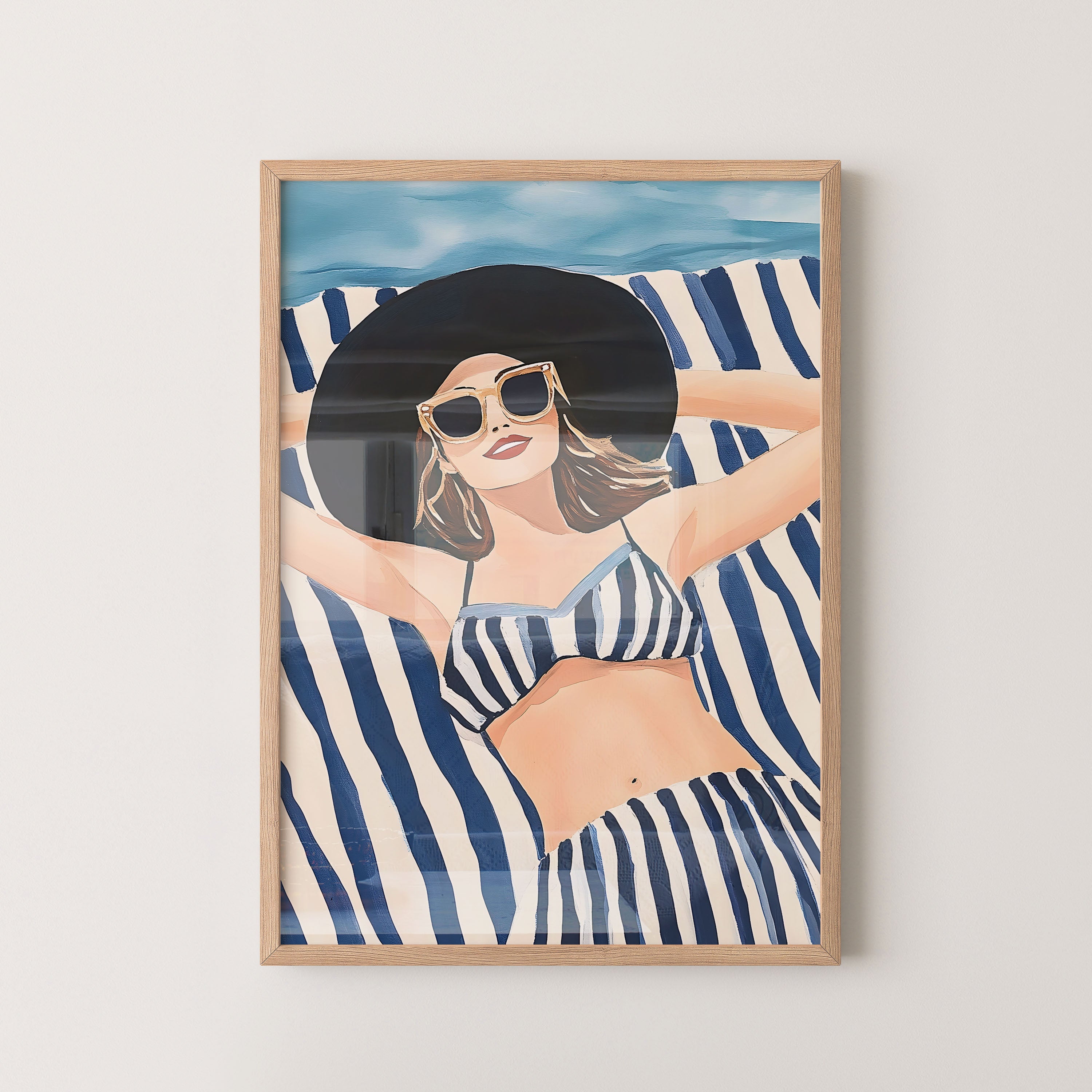 Seaside Striped Escape