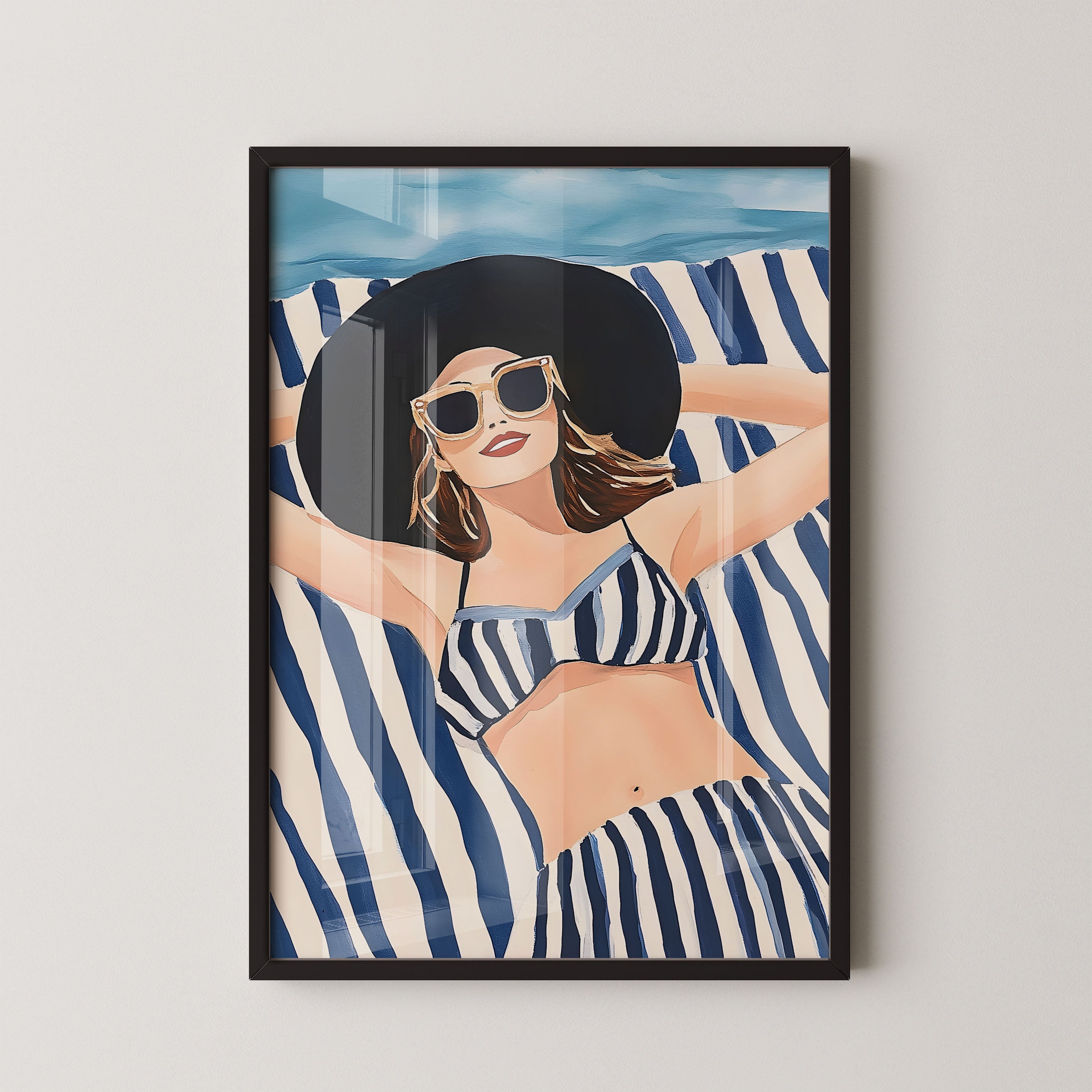 Seaside Striped Escape