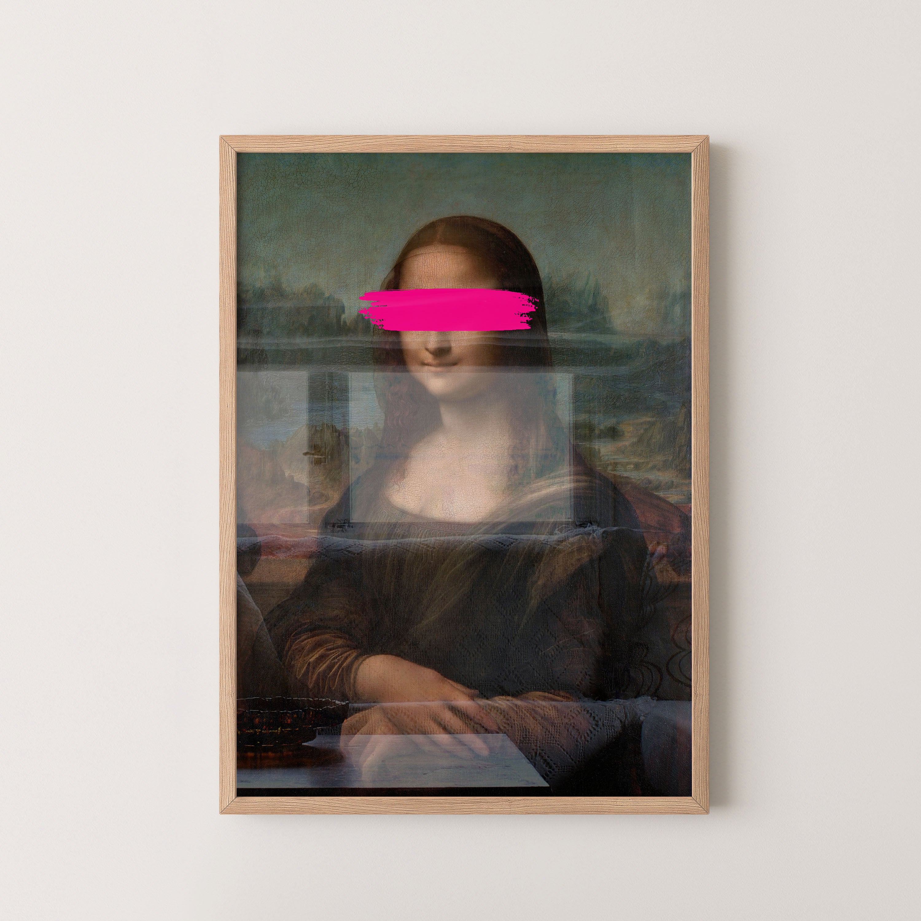 Neon Gaze Mona