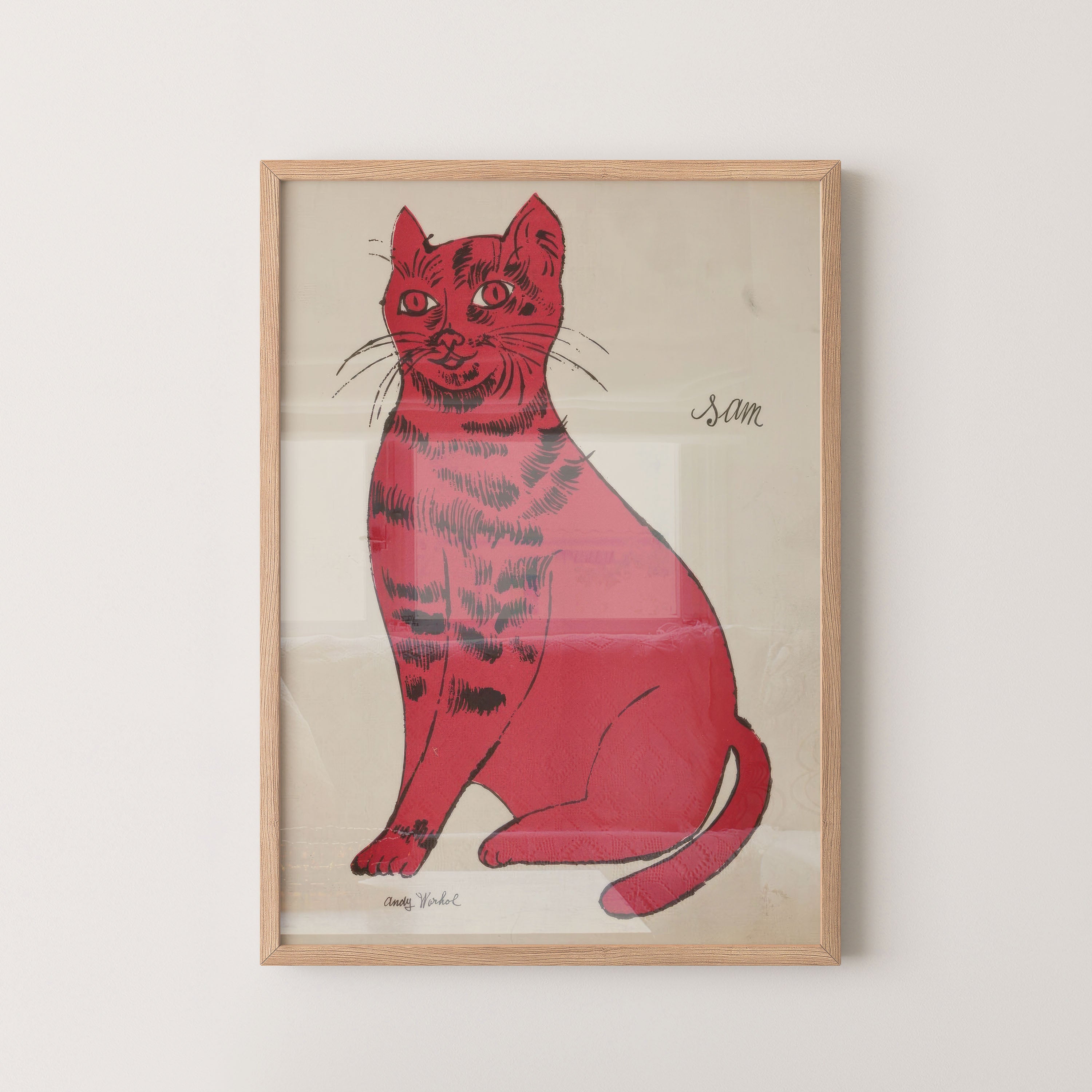 Crimson Vintage Cat