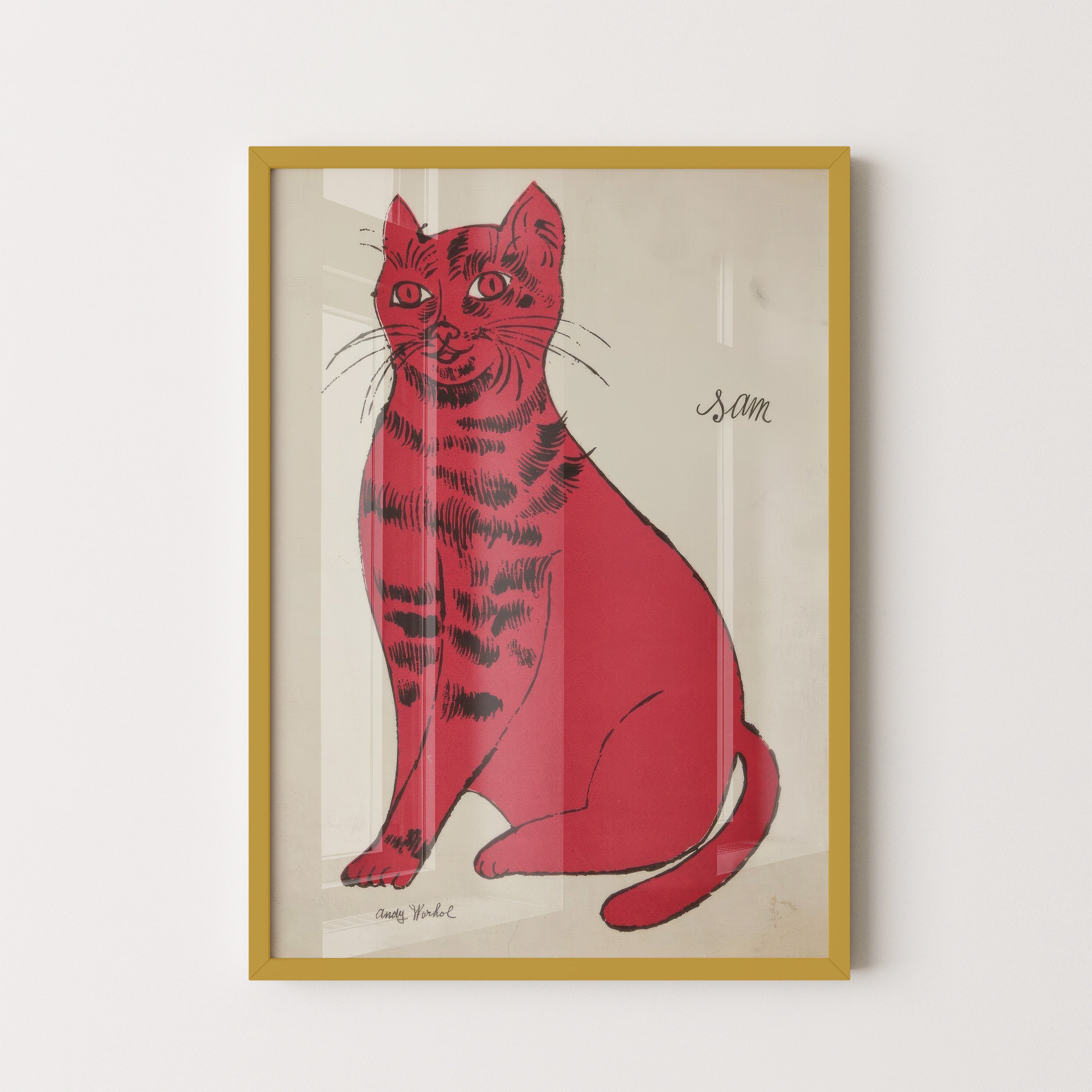 Crimson Vintage Cat