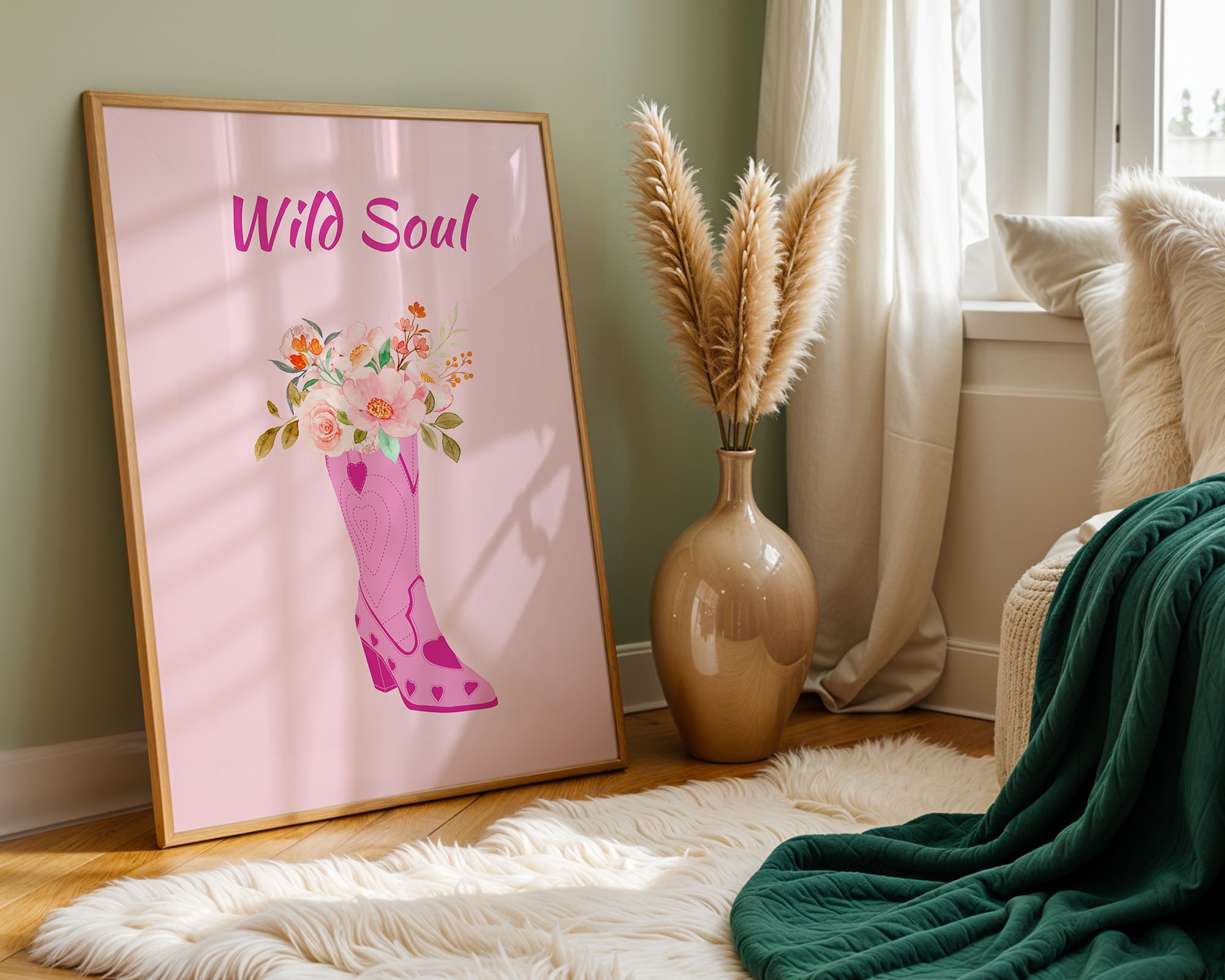 Wild Soul – Pink Western Bloom