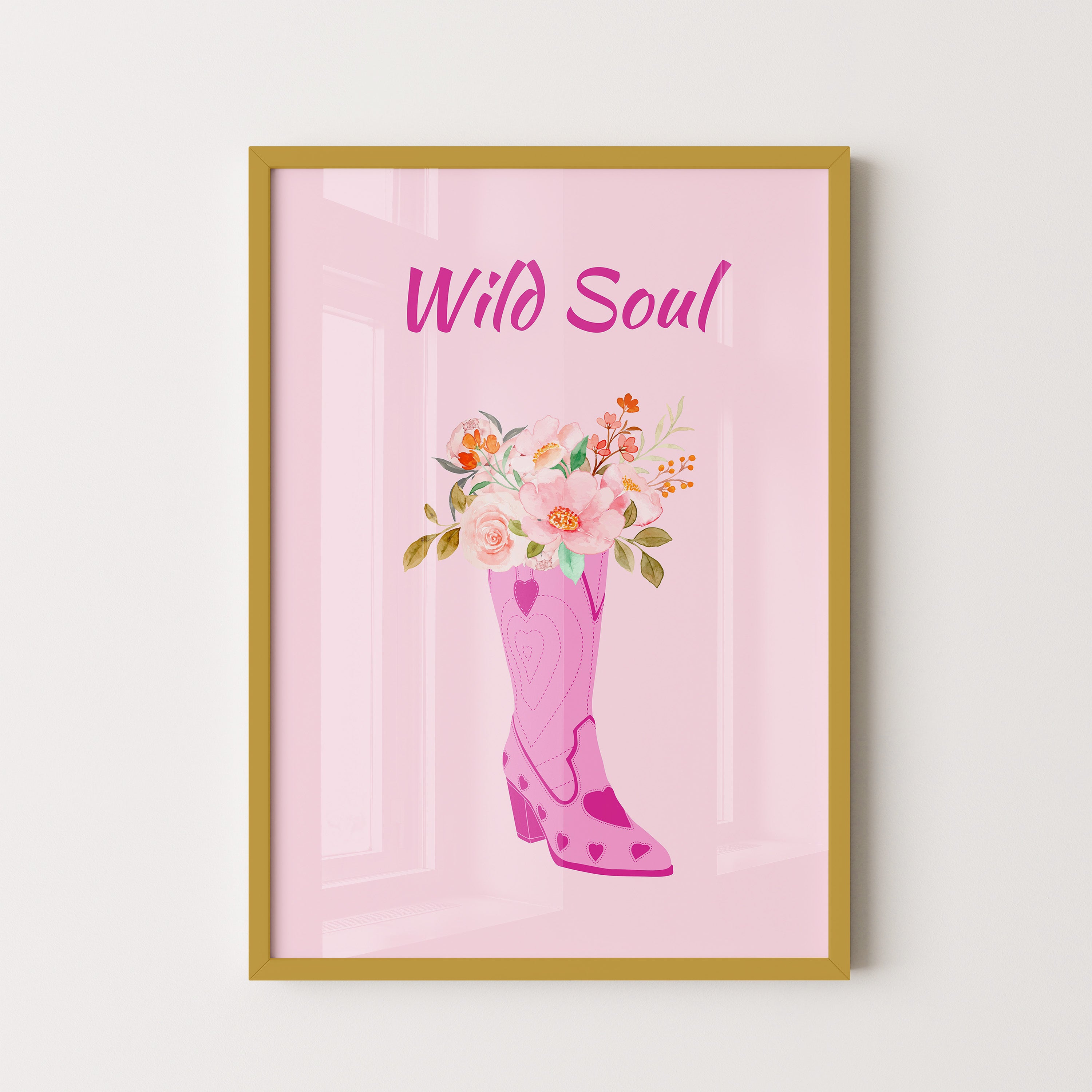 Wild Soul – Pink Western Bloom