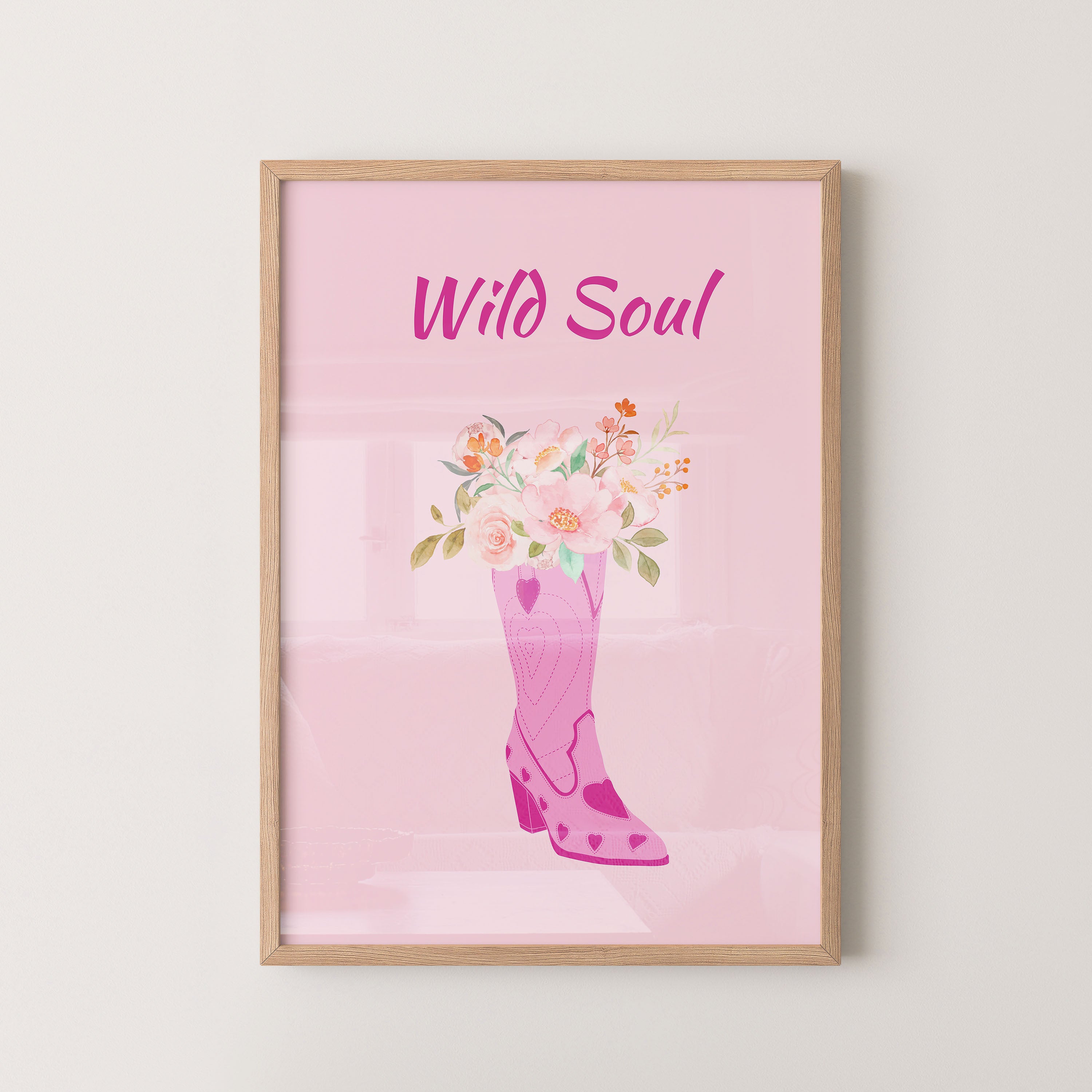 Wild Soul – Pink Western Bloom
