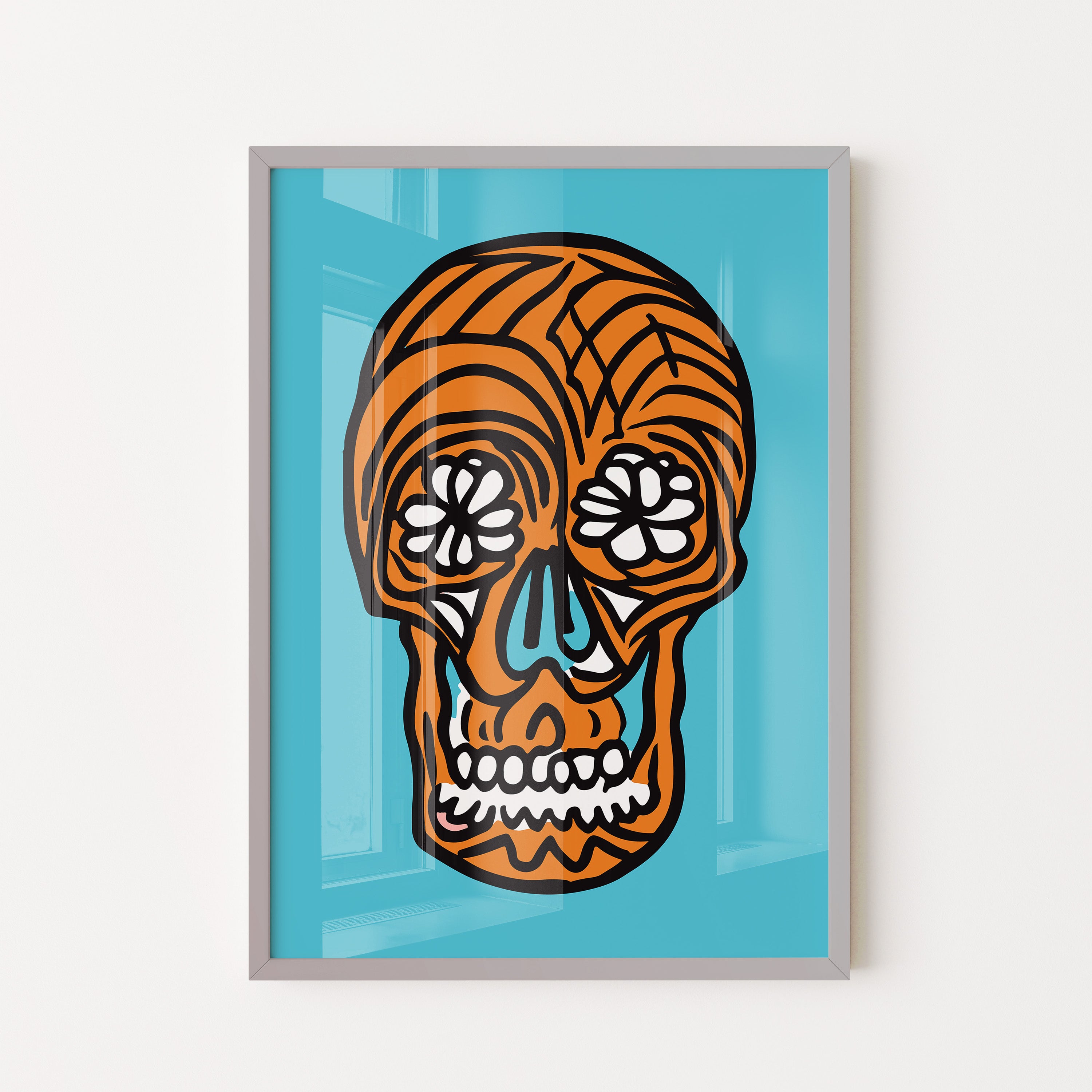 Day of Colors – Skull Art Print