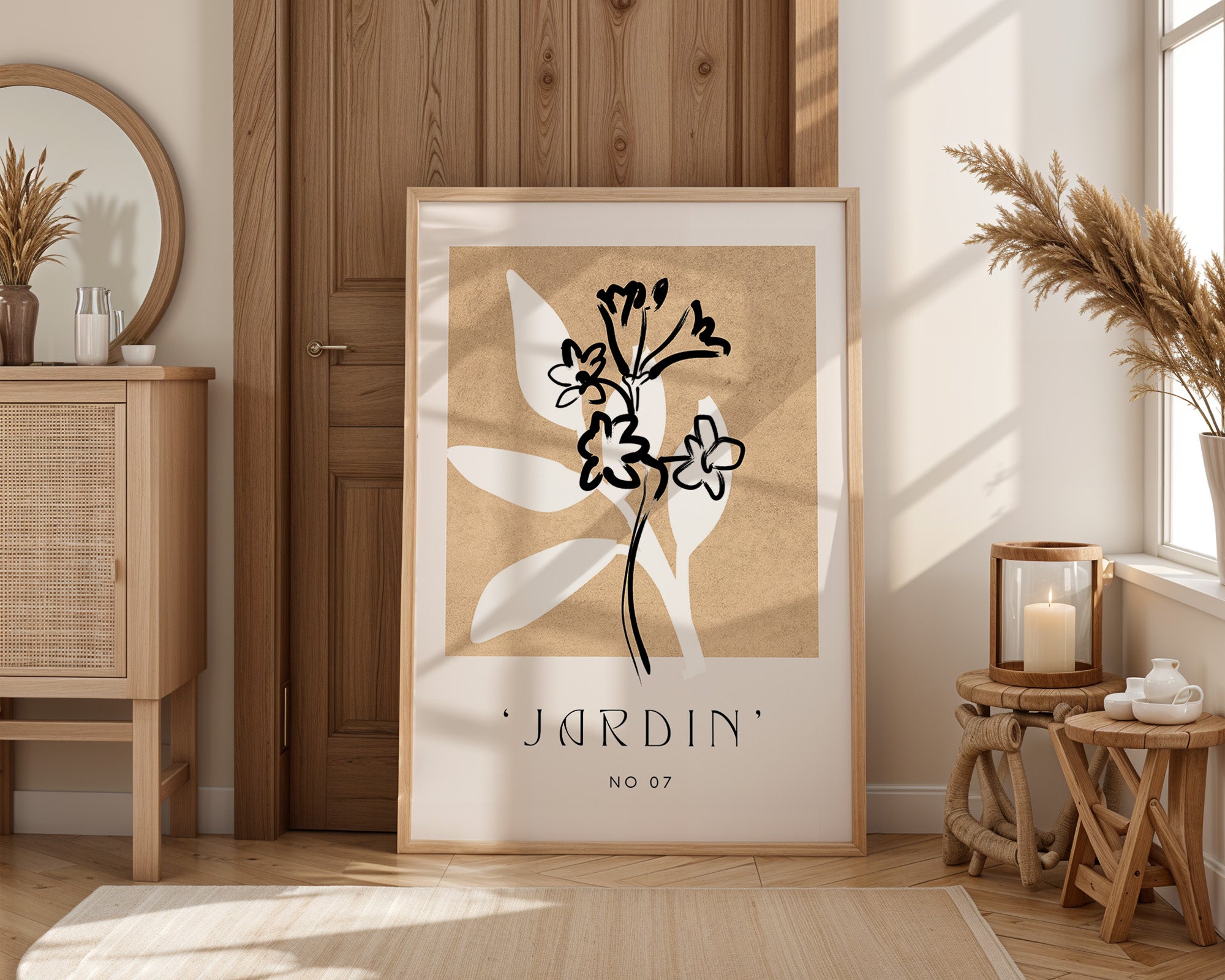 Botanical Jardin Sketch