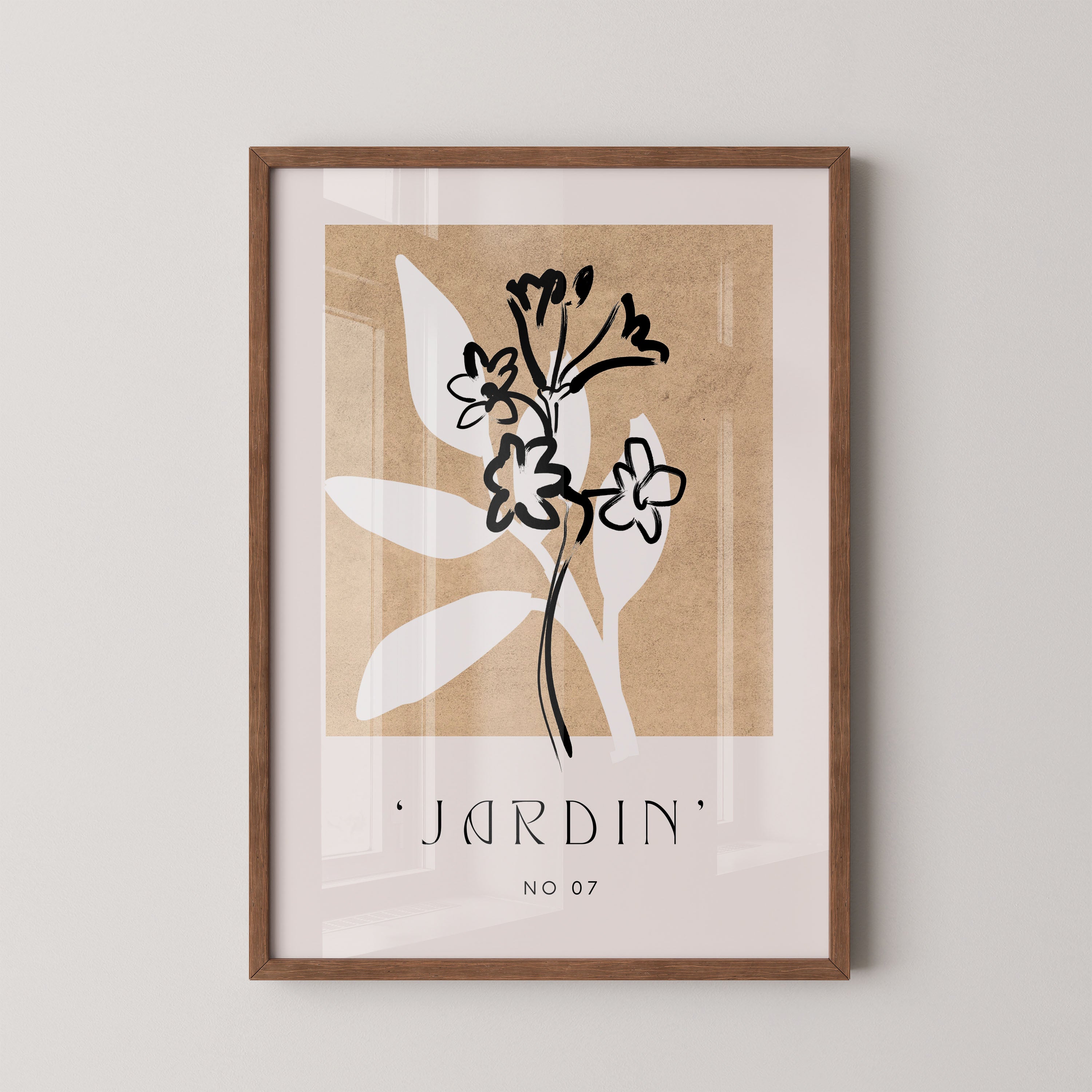 Botanical Jardin Sketch