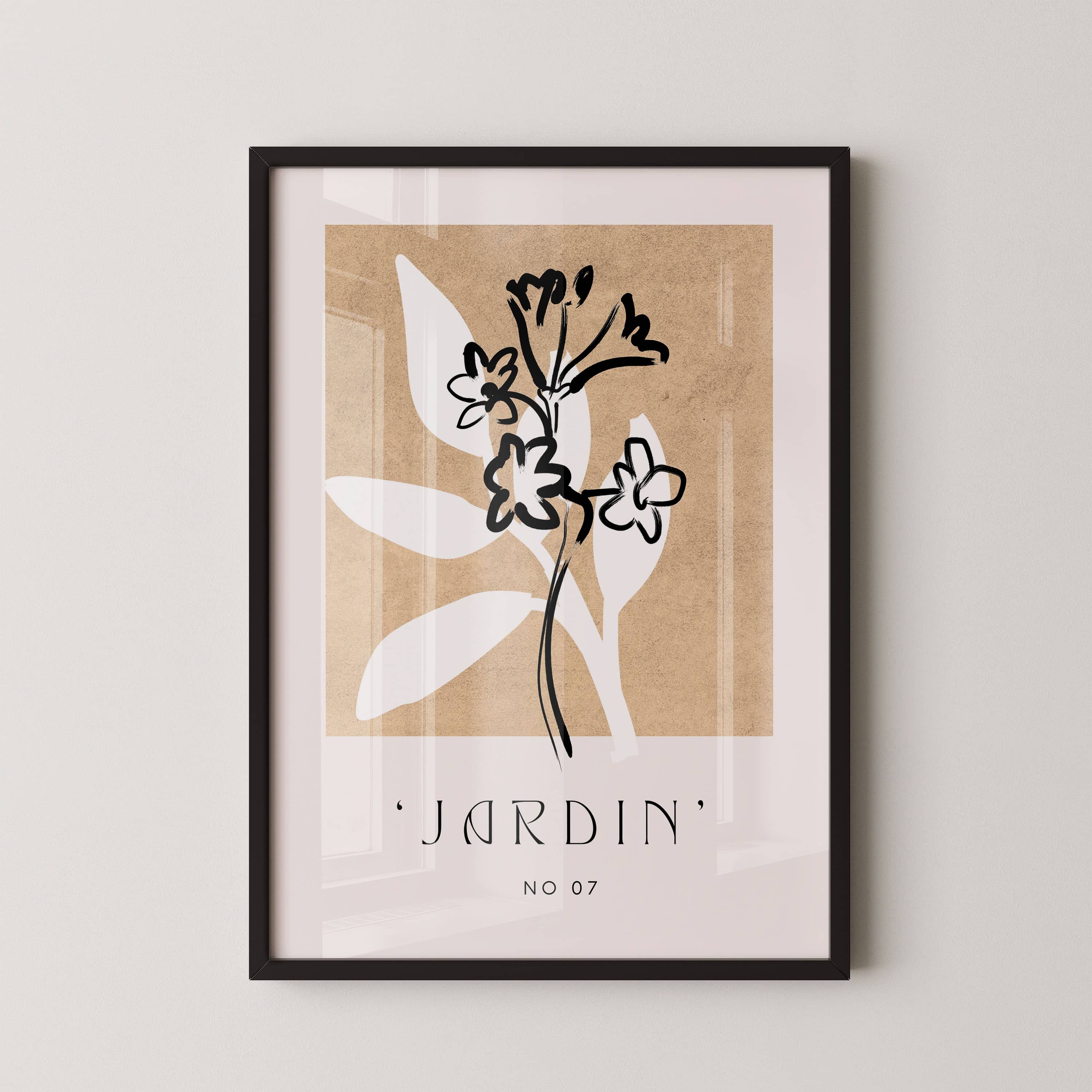 Botanical Jardin Sketch
