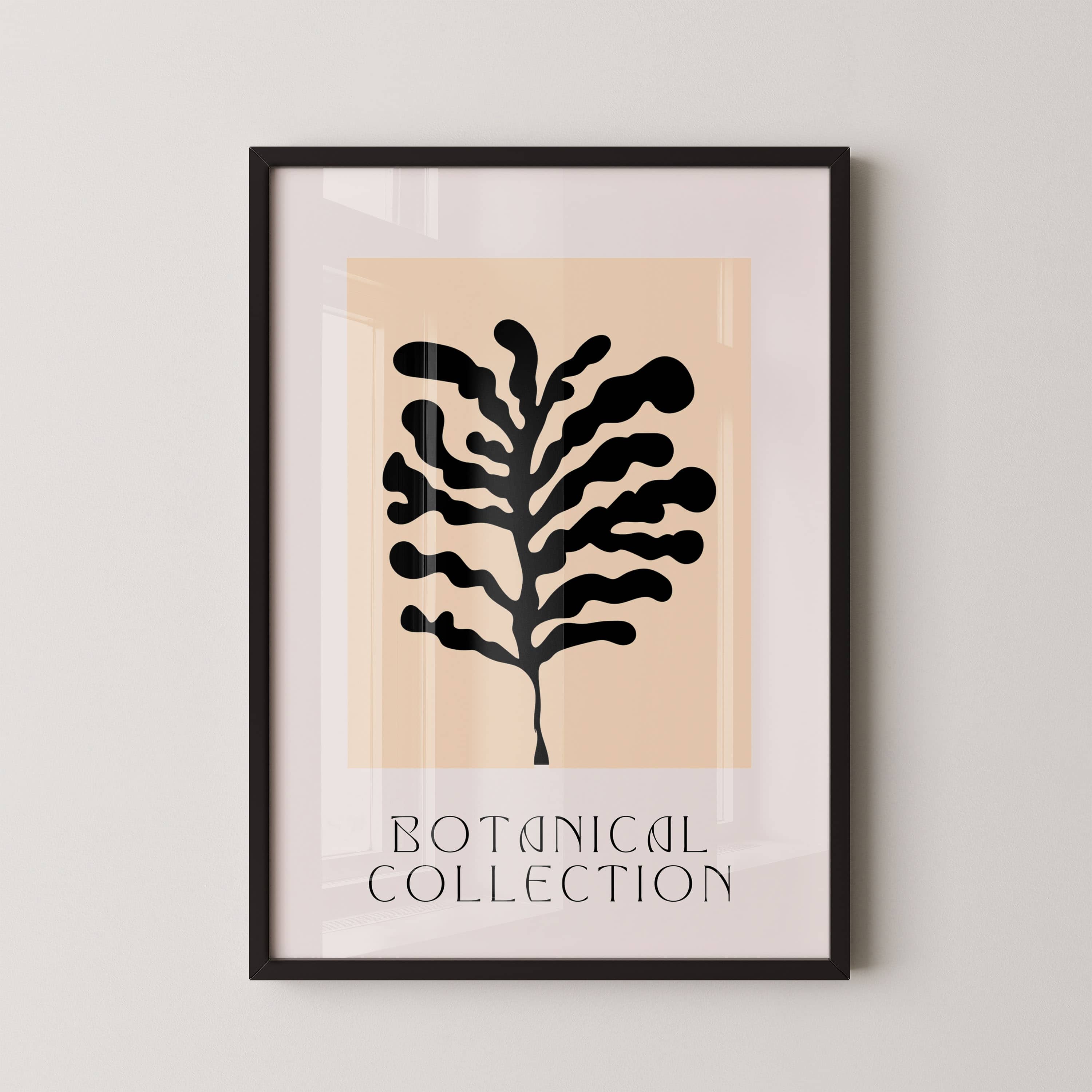 Abstract Botanical Branch