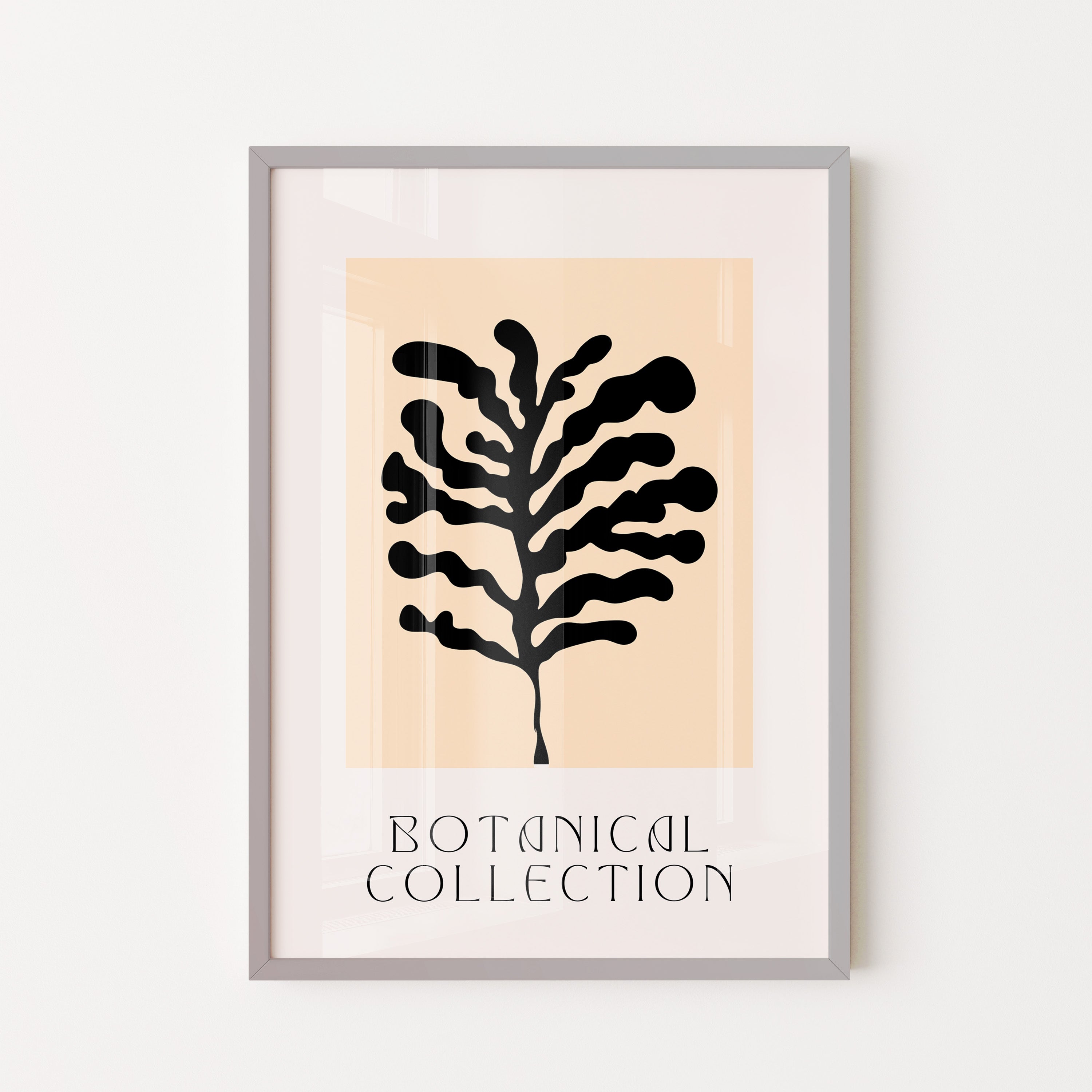 Abstract Botanical Branch