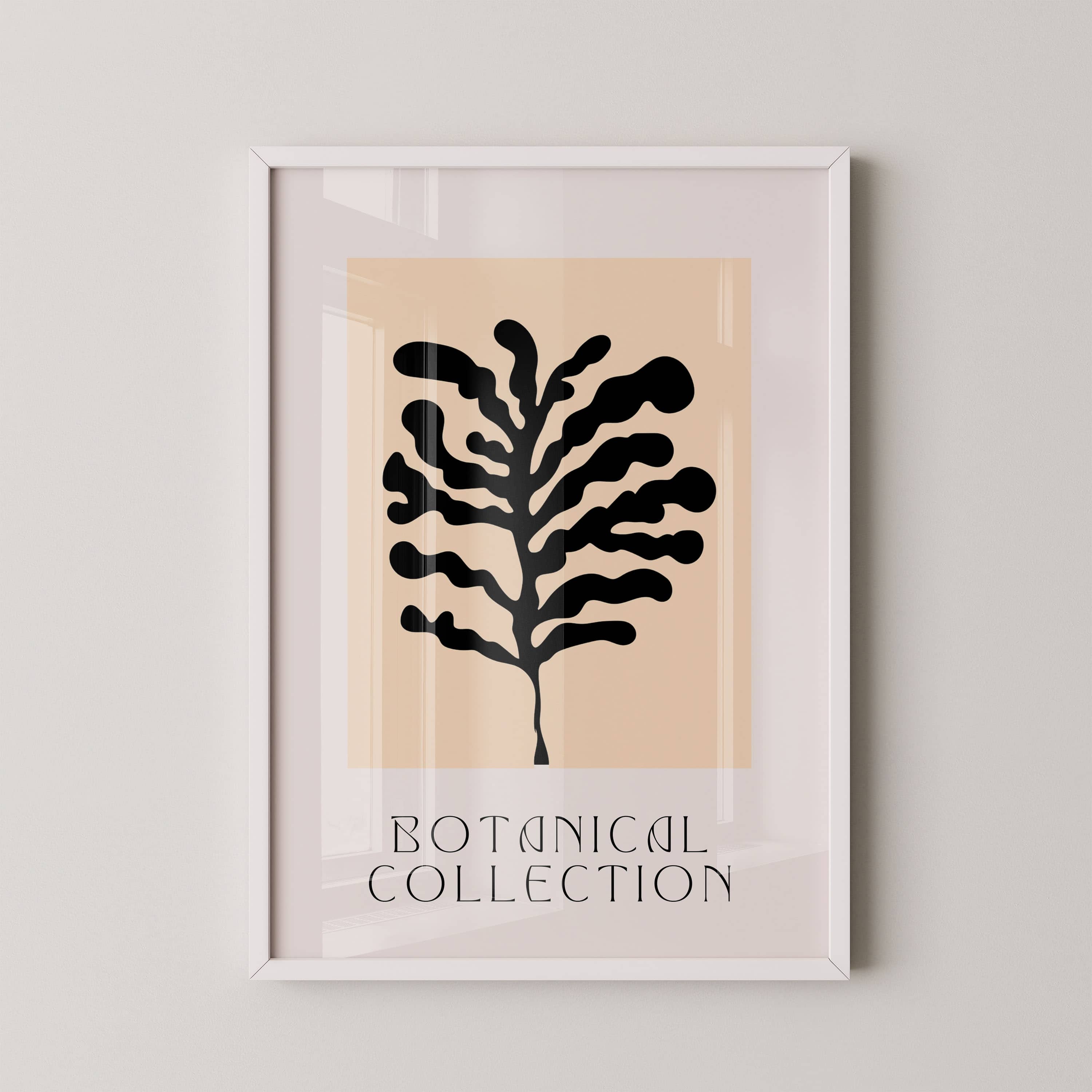 Abstract Botanical Branch