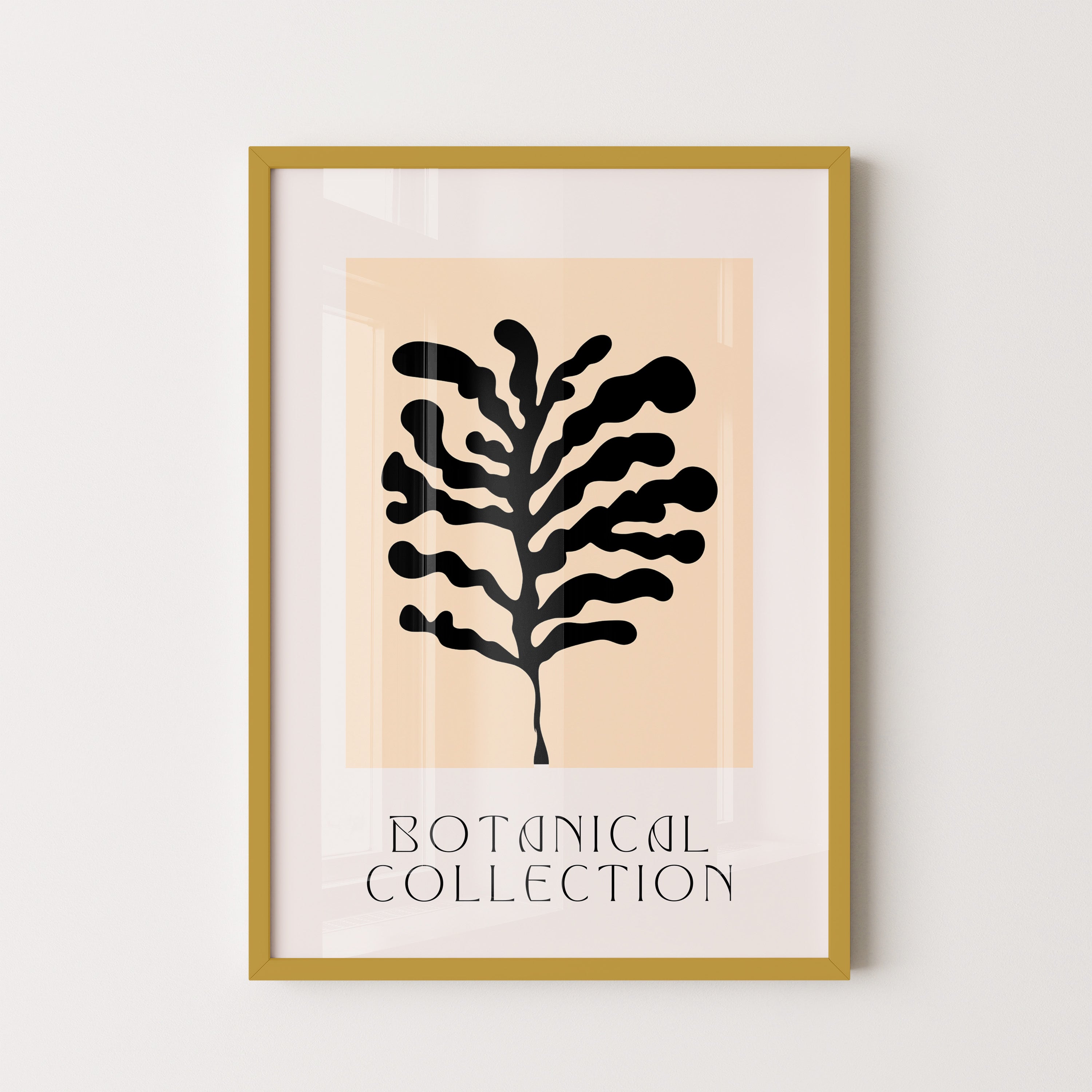 Abstract Botanical Branch