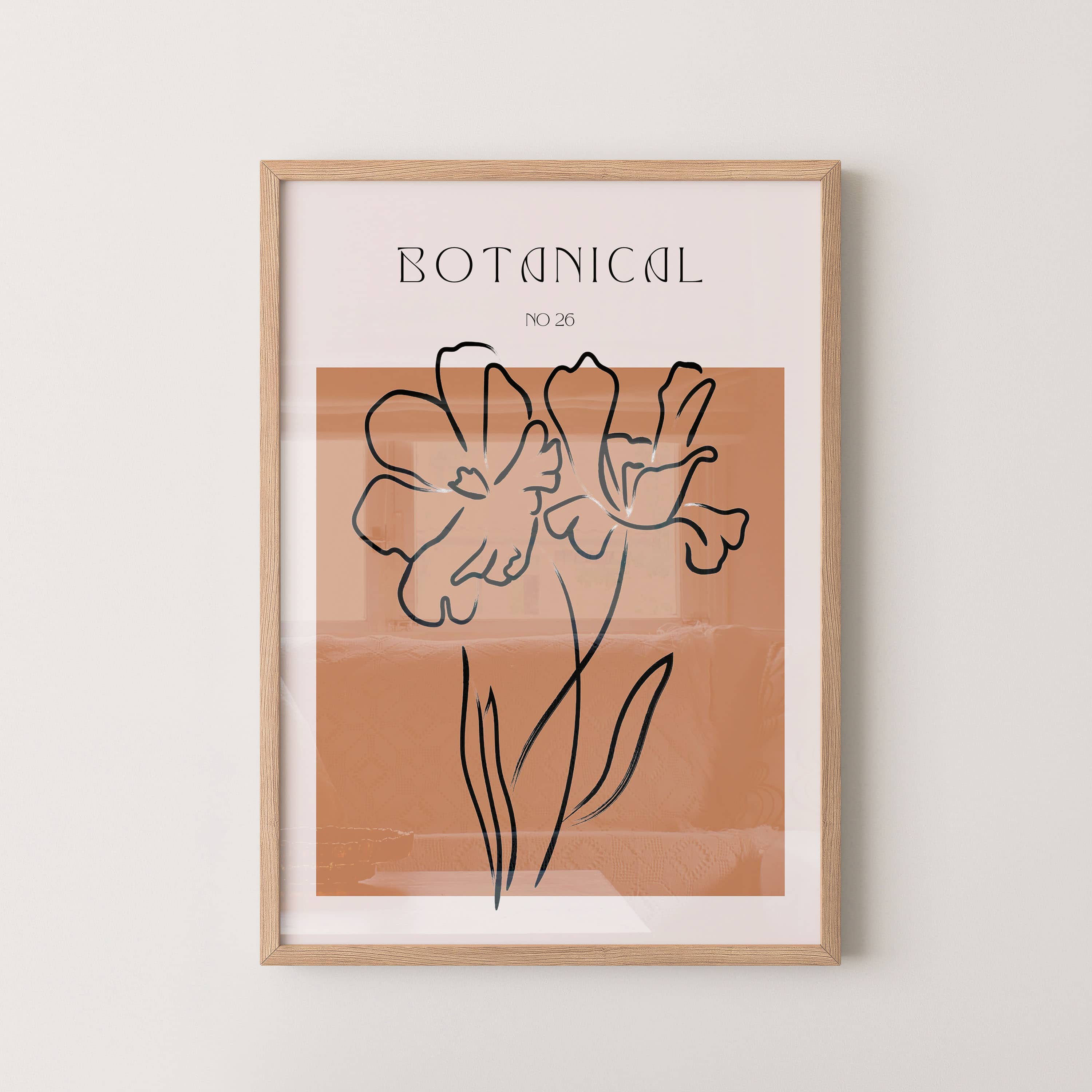 Botanical Line Bloom