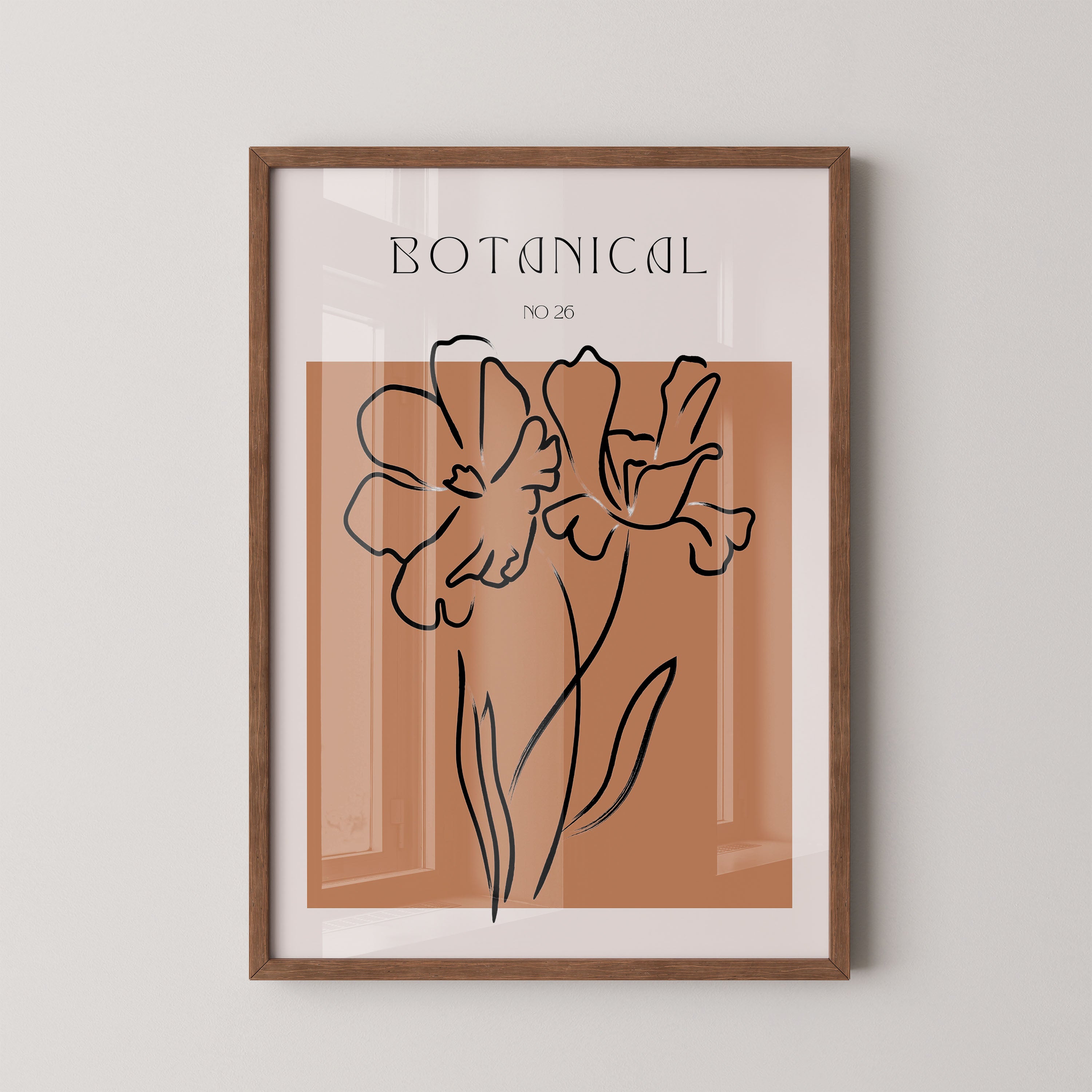 Botanical Line Bloom