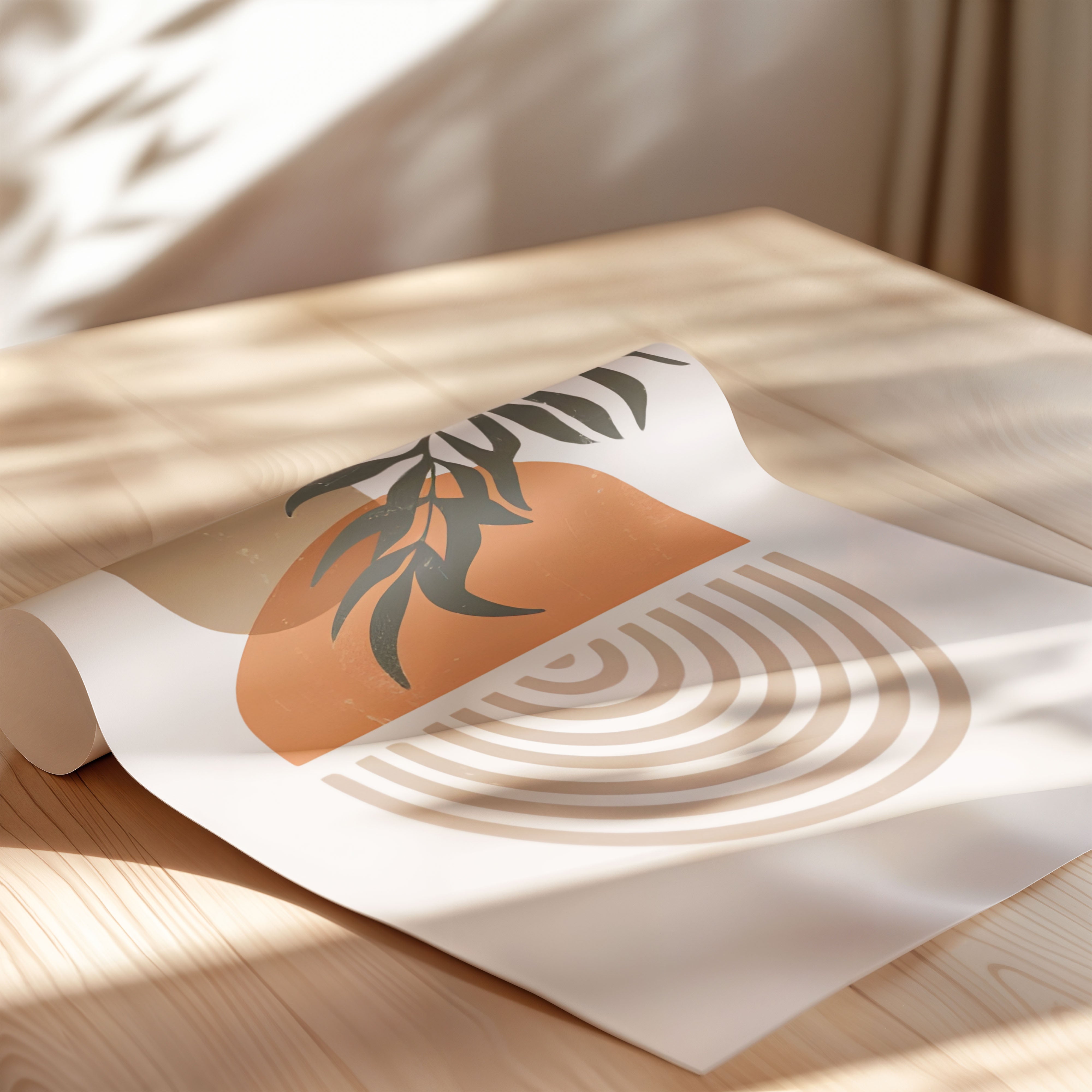 Abstract Sun Form