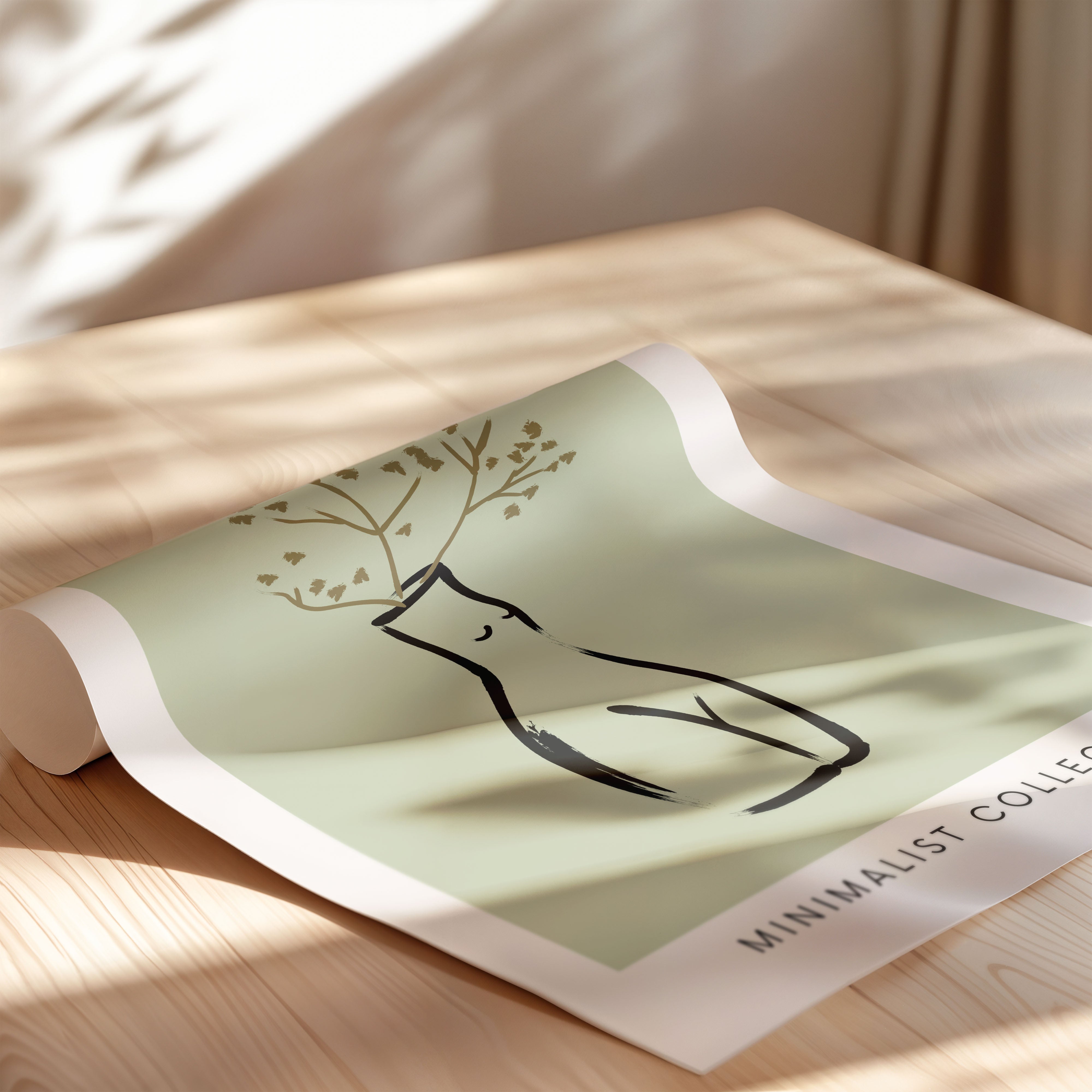 Botanical Form Silhouette