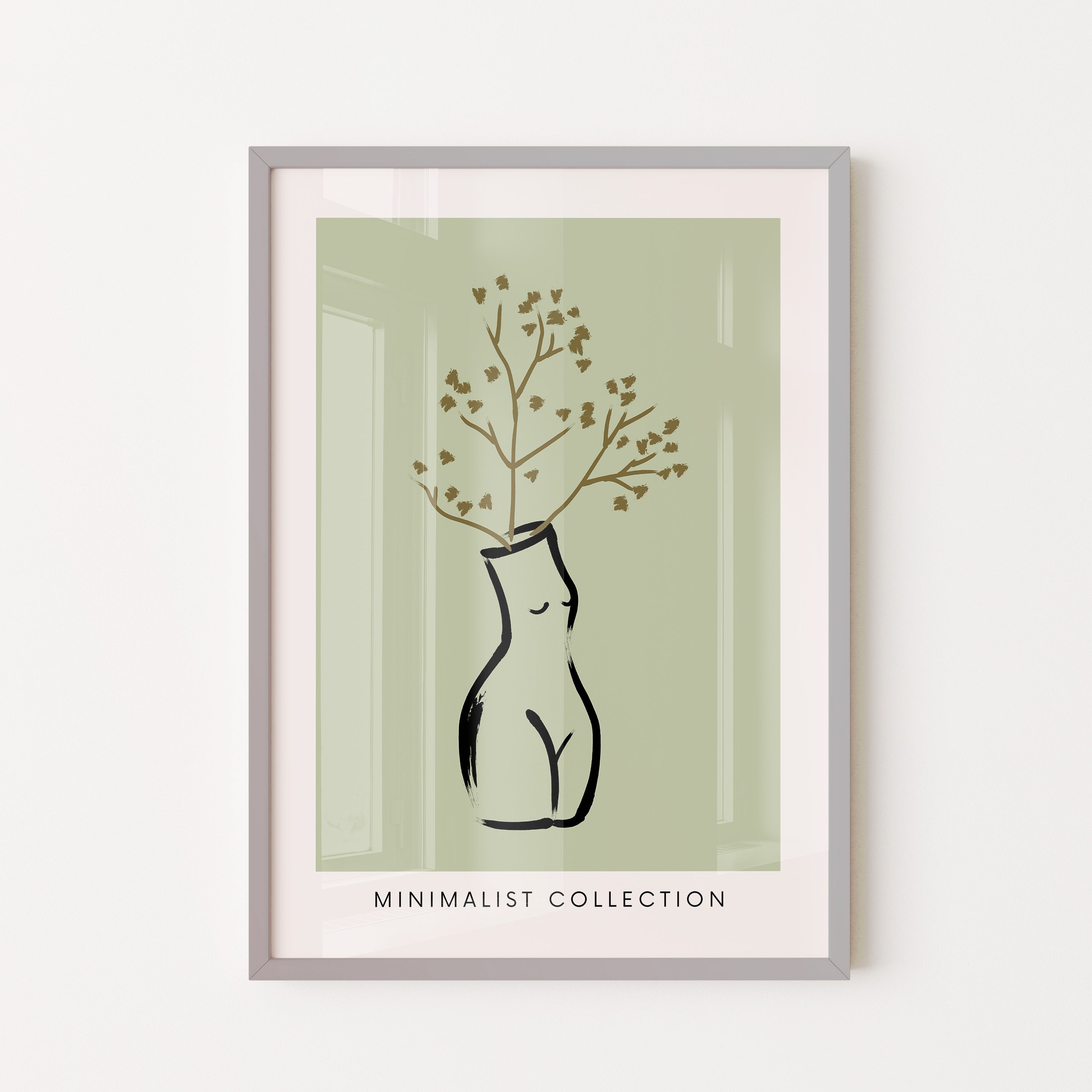 Botanical Form Silhouette