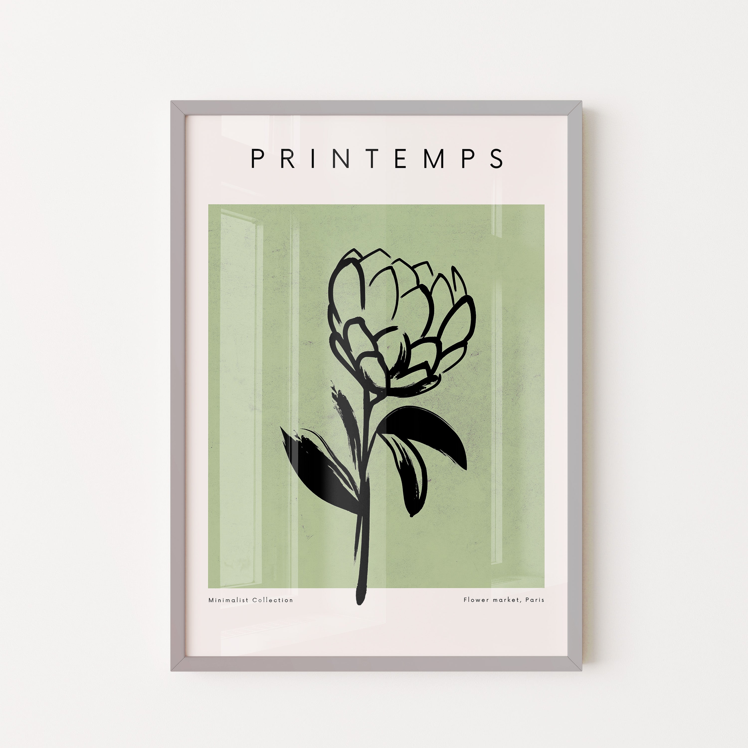 Spring Bloom Silhouette