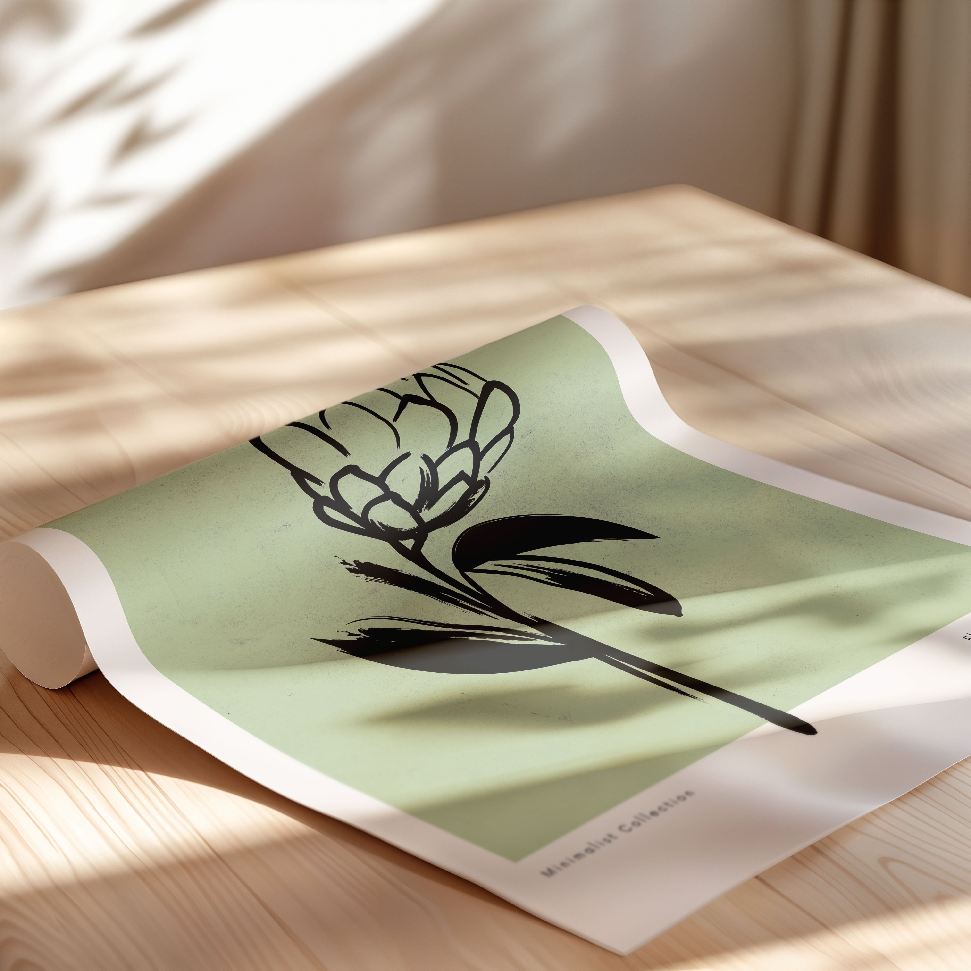 Spring Bloom Silhouette