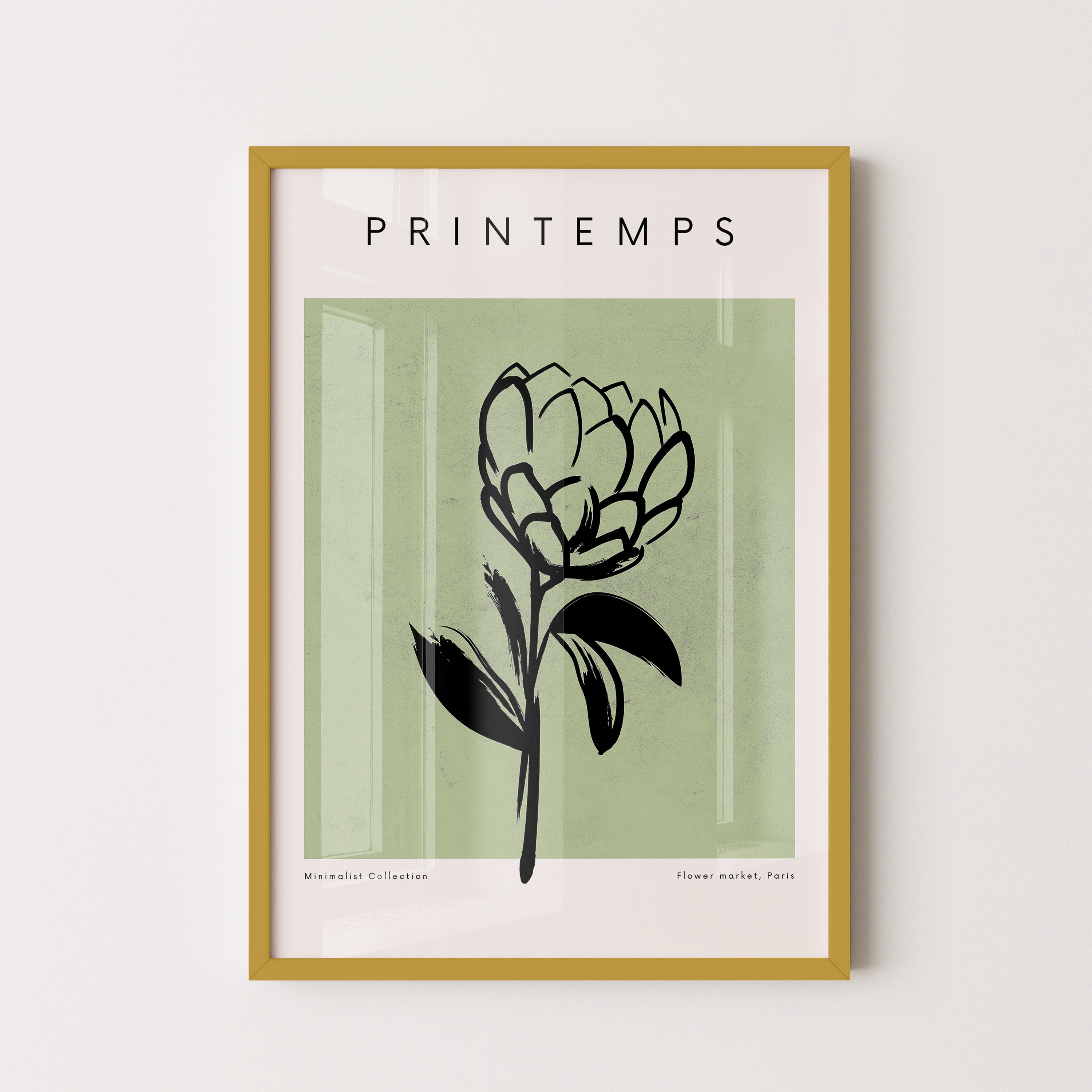 Spring Bloom Silhouette