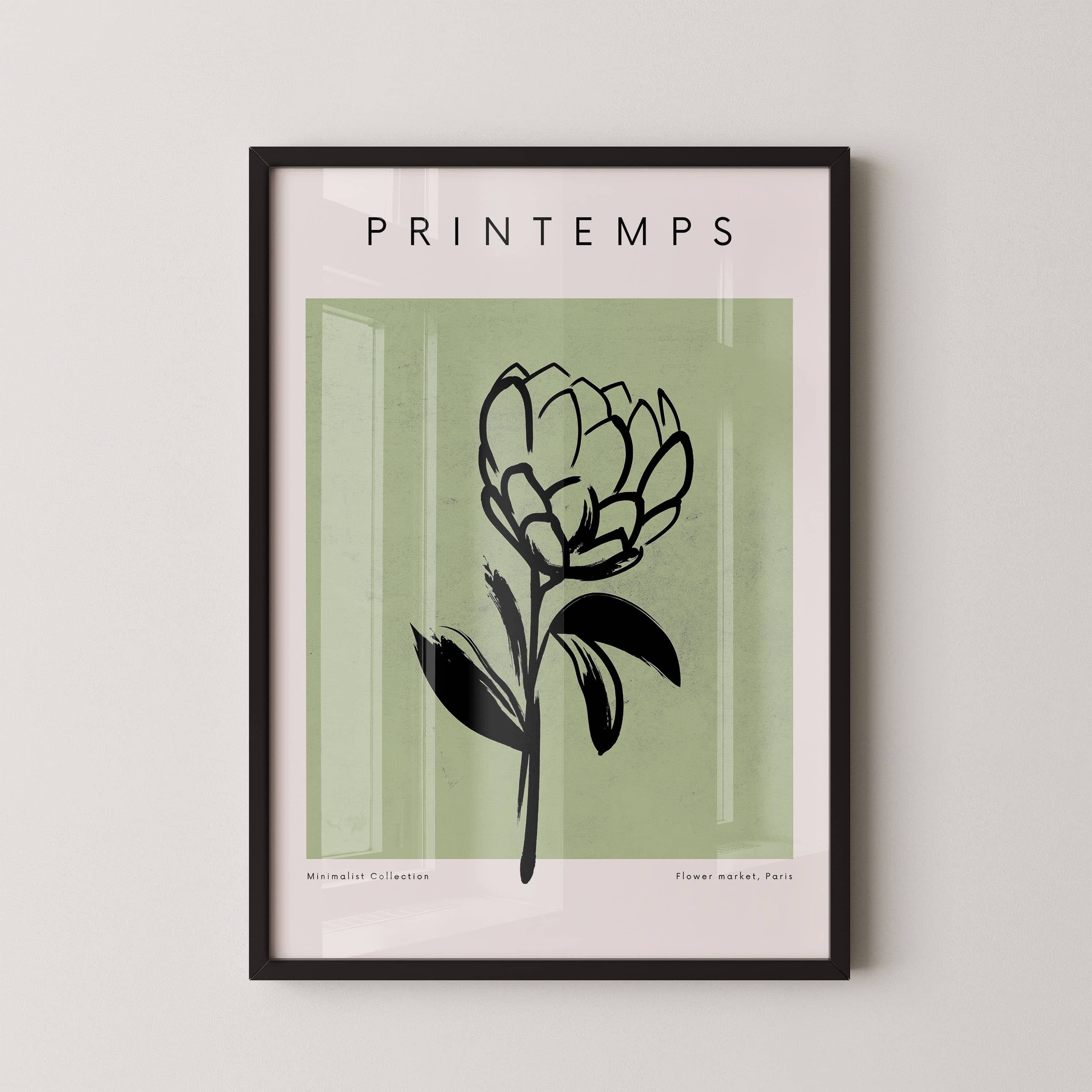 Spring Bloom Silhouette