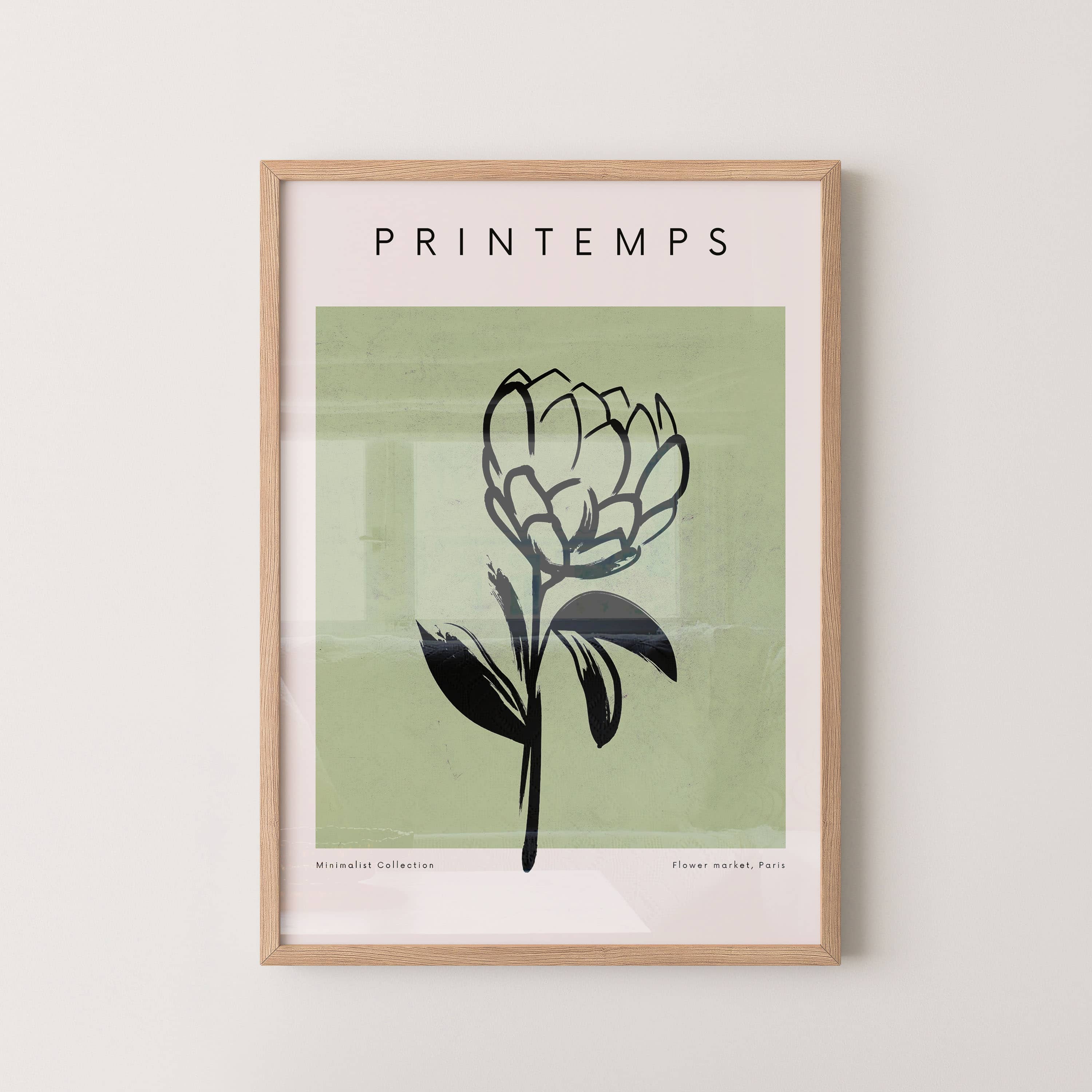 Spring Bloom Silhouette