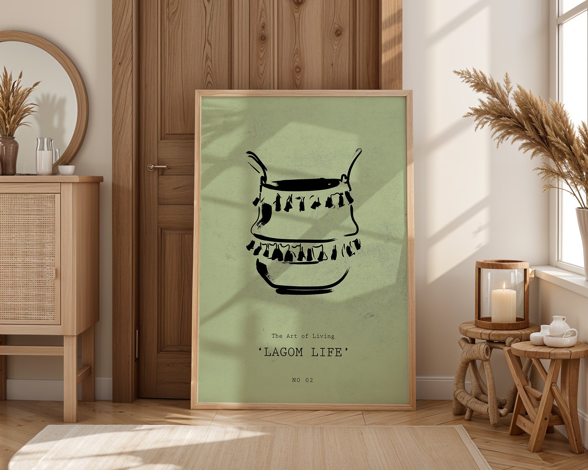 Rustic Tassel Vessel