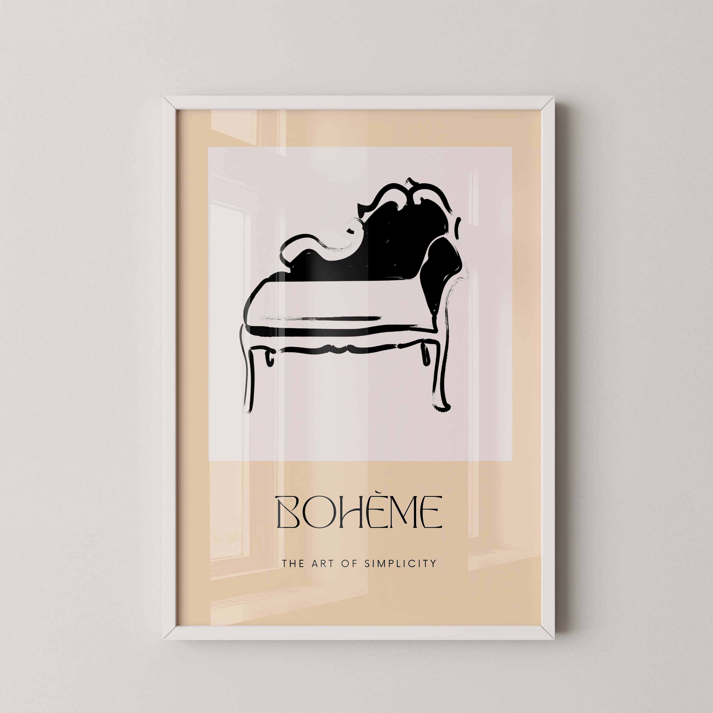 Vintage Sofa Sketch