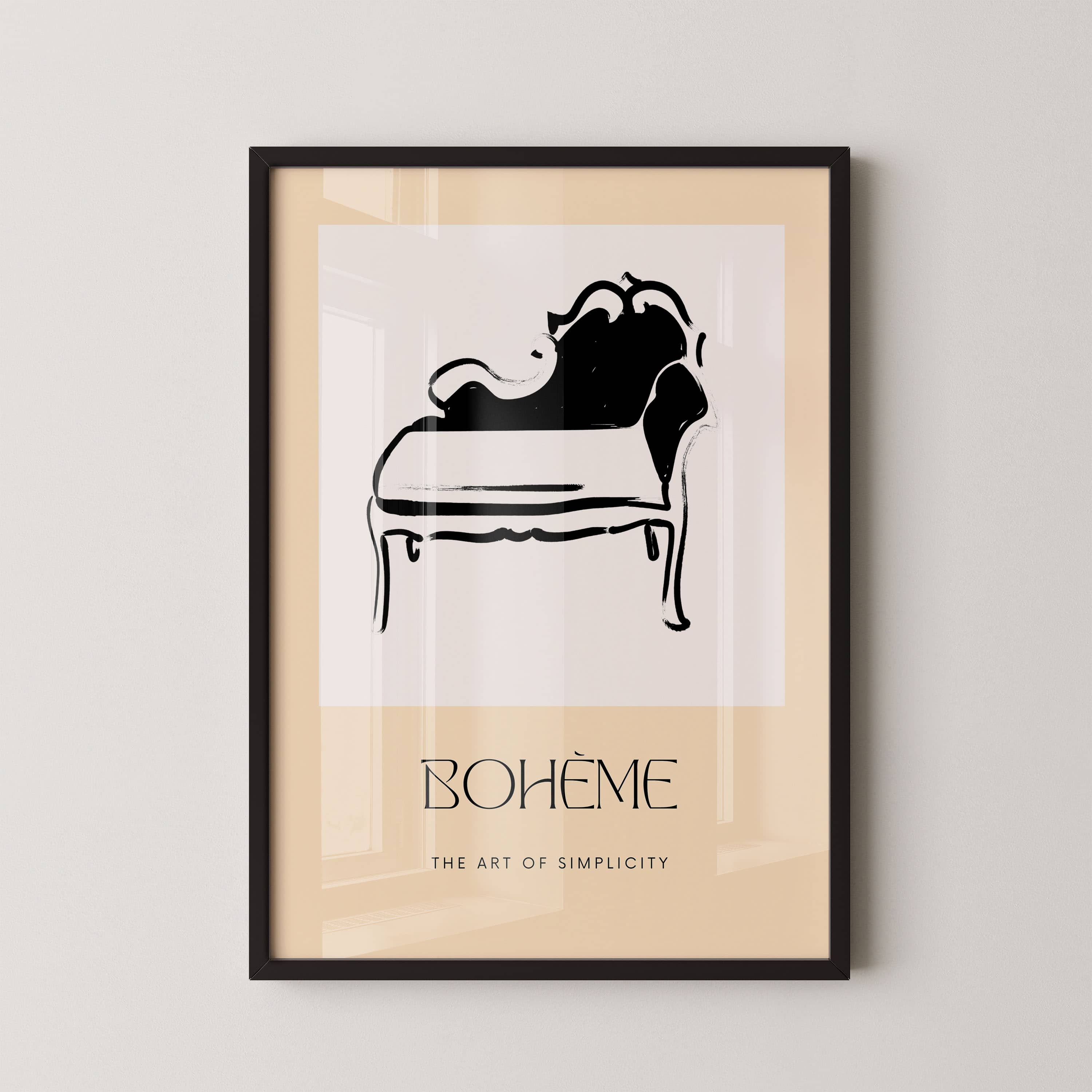 Vintage Sofa Sketch