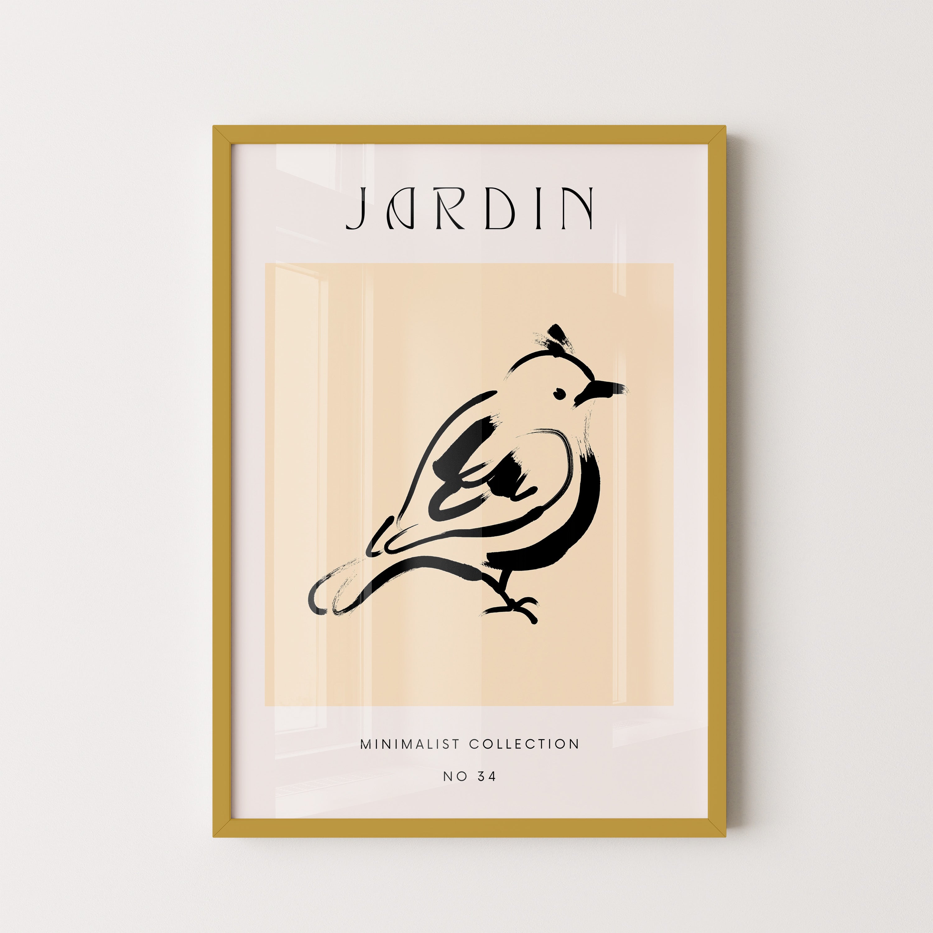 Jardin Bird Sketch