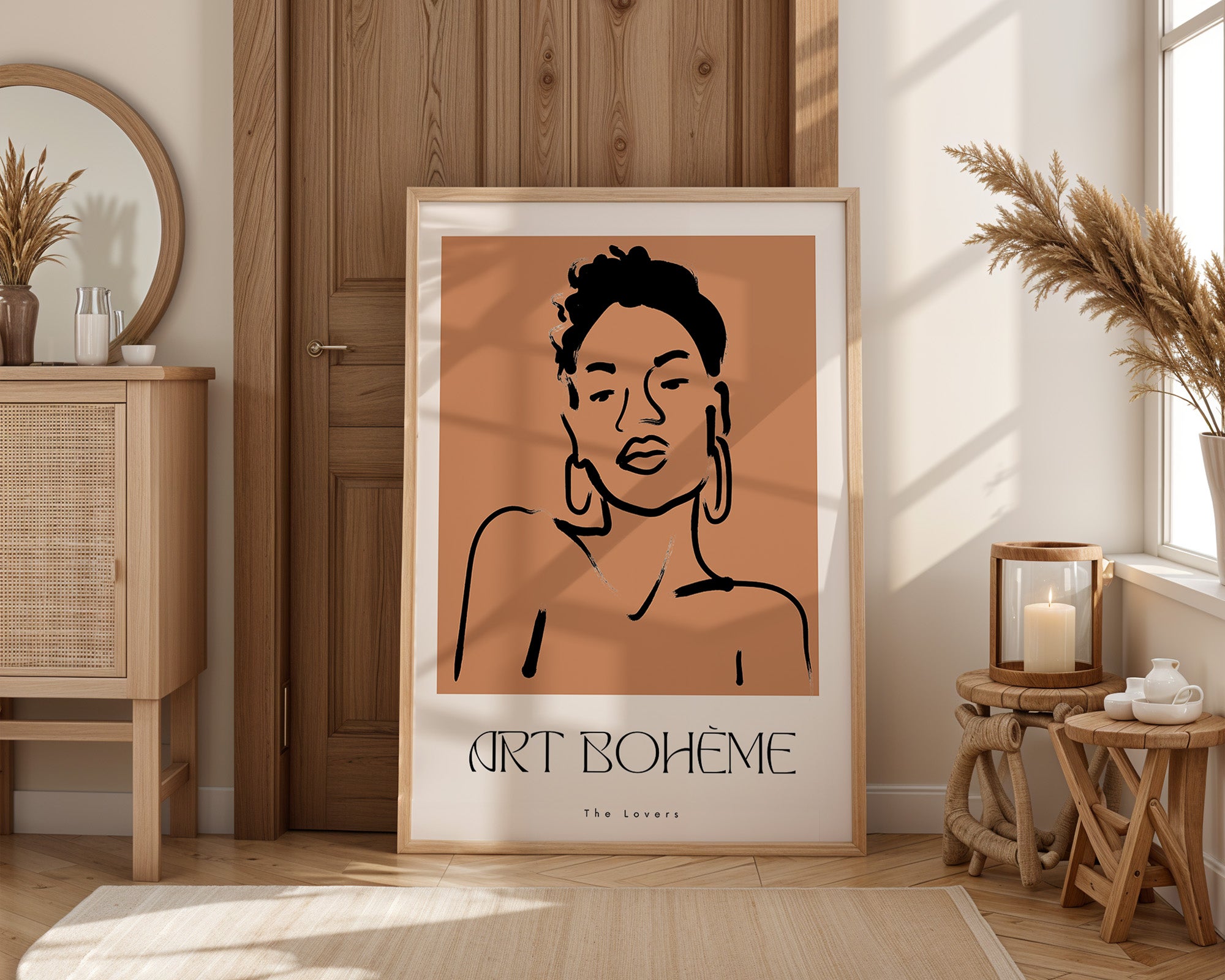 Boheme Line Portrait