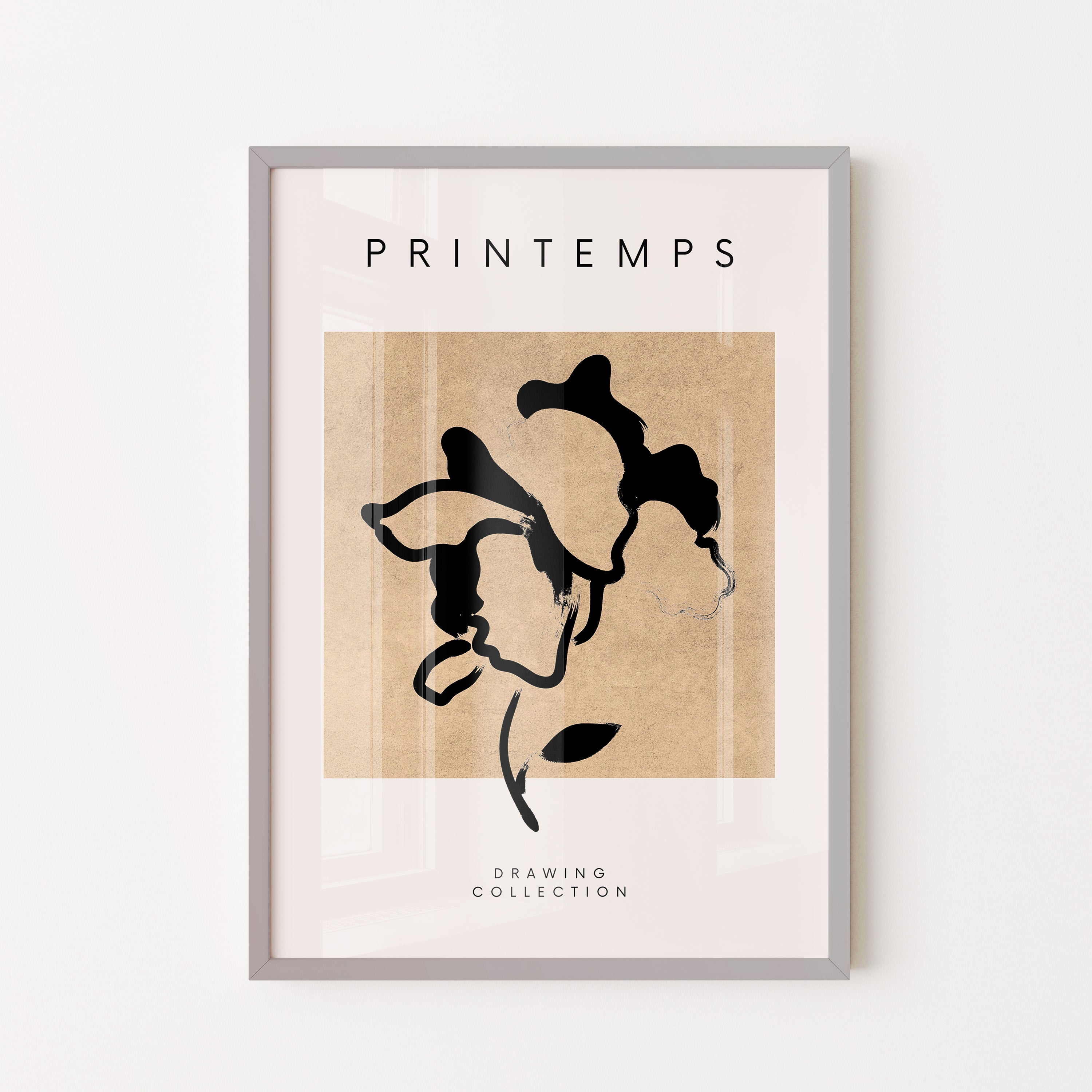 Printemps Floral Silhouette