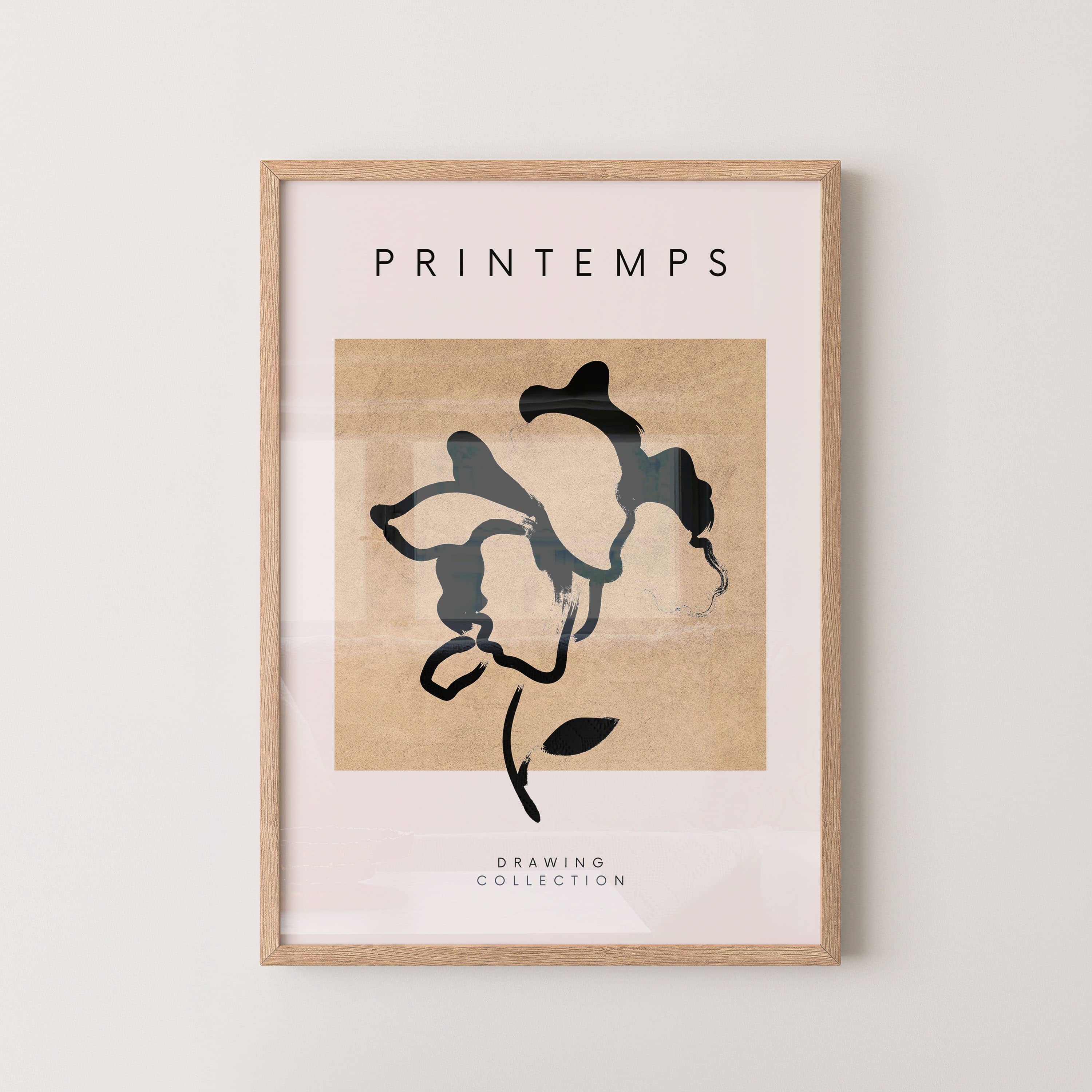 Printemps Floral Silhouette